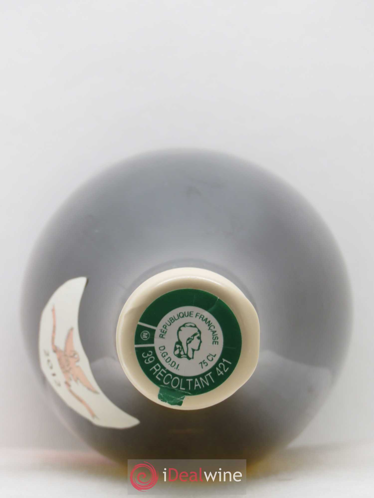 Arbois-Pupillin Chardonnay (cire blanche) Overnoy-Houillon (Domaine) 2012 - Lot de 1 bouteille - 1