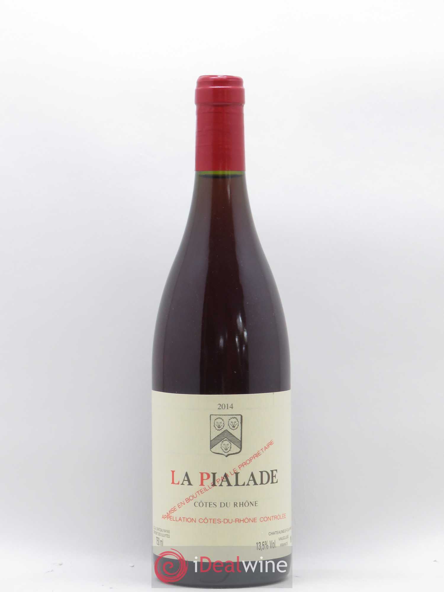 Côtes-du-Rhône La Pialade Emmanuel Reynaud 2014 - Lot de 1 bouteille - 0