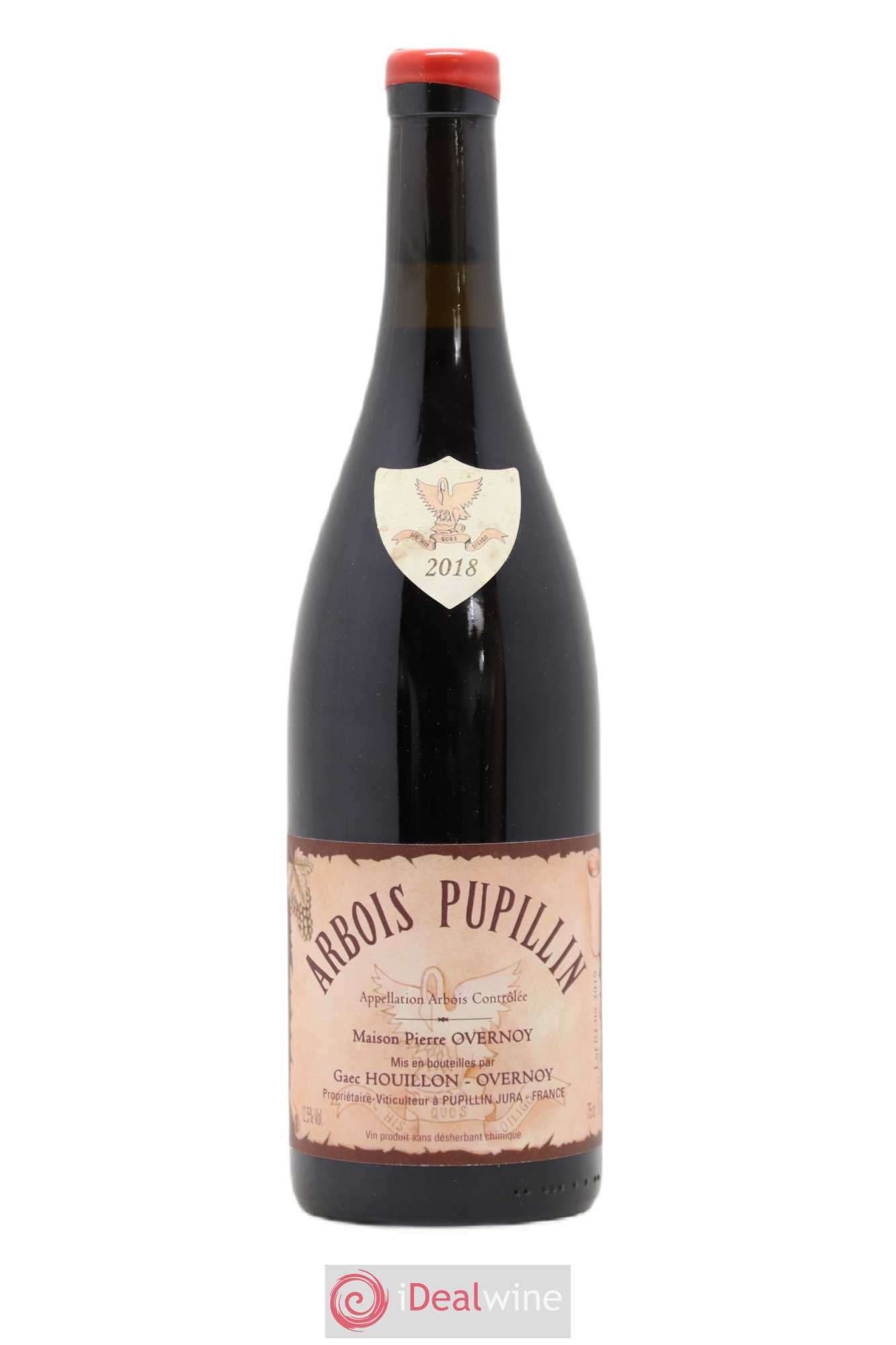 Arbois-Pupillin Poulsard (cire rouge) Overnoy-Houillon (Domaine) 2018 - Lot de 1 bouteille - 0