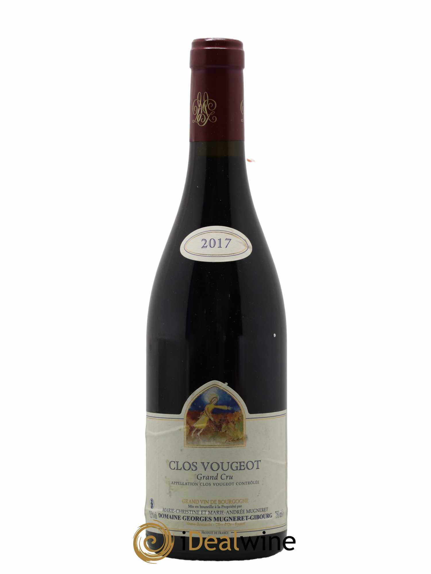 Clos de Vougeot Grand Cru Georges Mugneret-Gibourg (Domaine) 2017 - Lot de 1 bouteille - 0