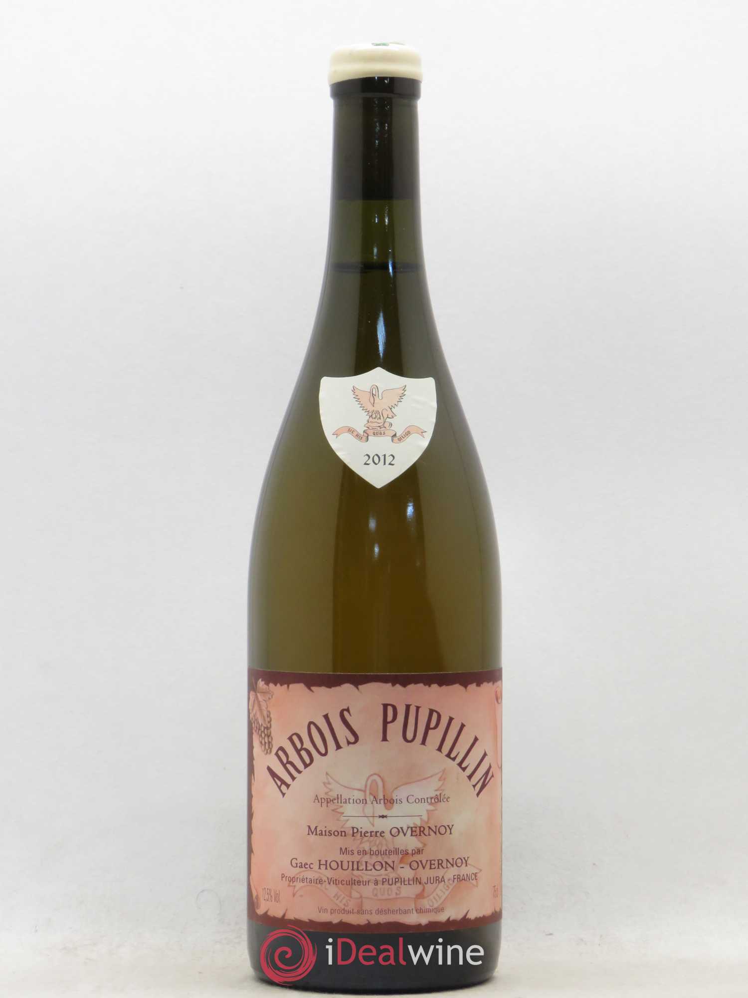 Arbois-Pupillin Chardonnay (cire blanche) Overnoy-Houillon (Domaine) 2012 - Lot de 1 bouteille - 0