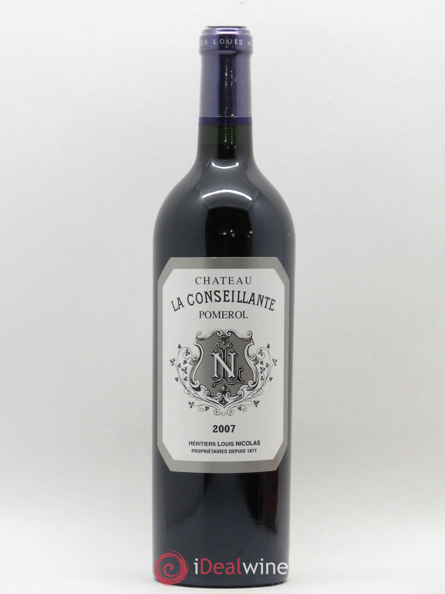 Château la Conseillante 2007 - Lot de 1 bouteille - 0
