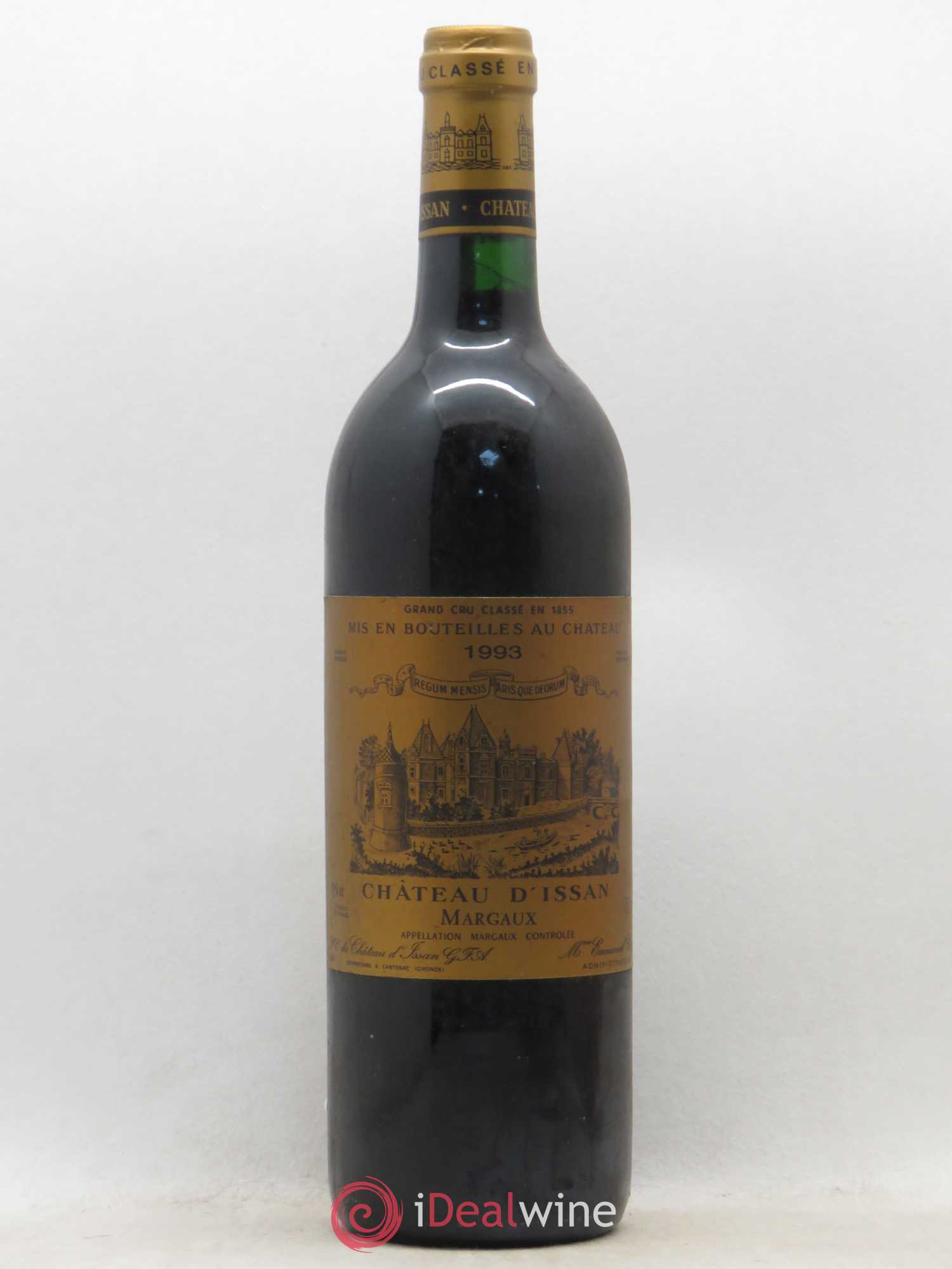 Château d'Issan 3ème Grand Cru Classé 1993 - Lot de 1 bouteille - 0
