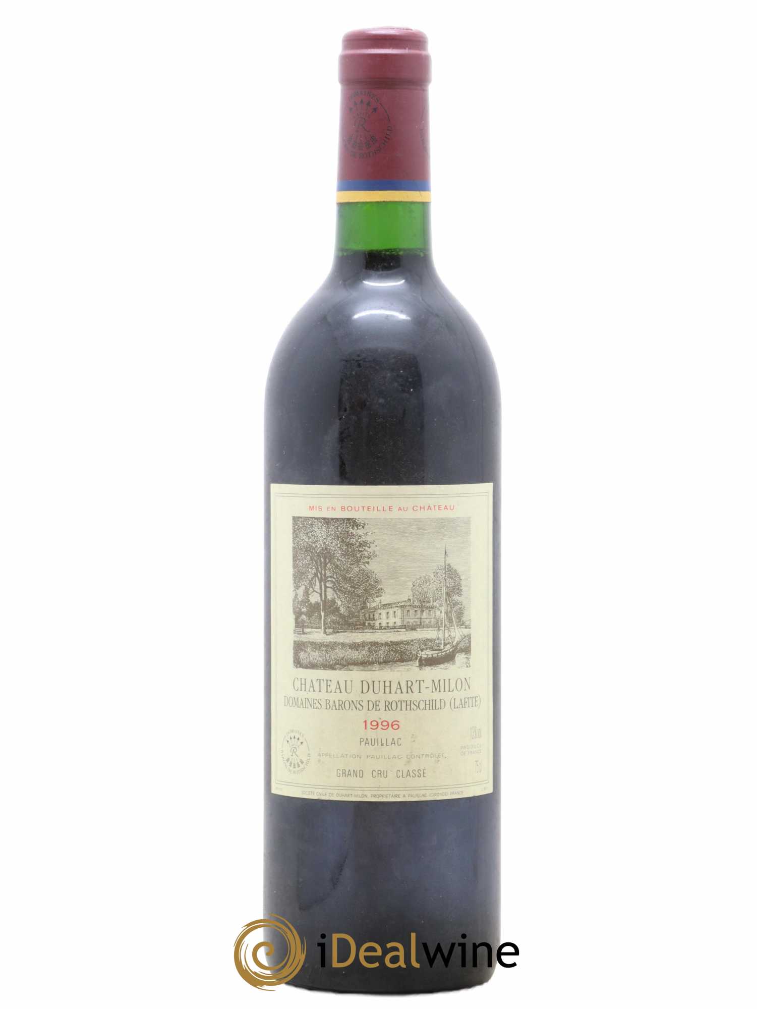 Château Duhart-Milon 4ème Grand Cru Classé 1996 - Lot de 1 bouteille - 0