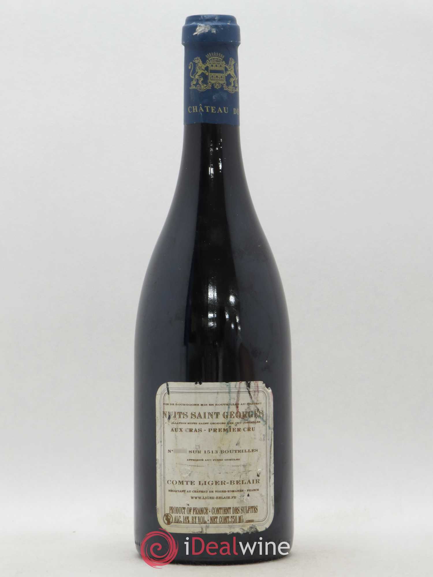 Nuits-Saint-Georges 1er Cru Aux Cras Comte Liger-Belair (Domaine du) 2009 - Lot de 1 bouteille - 1