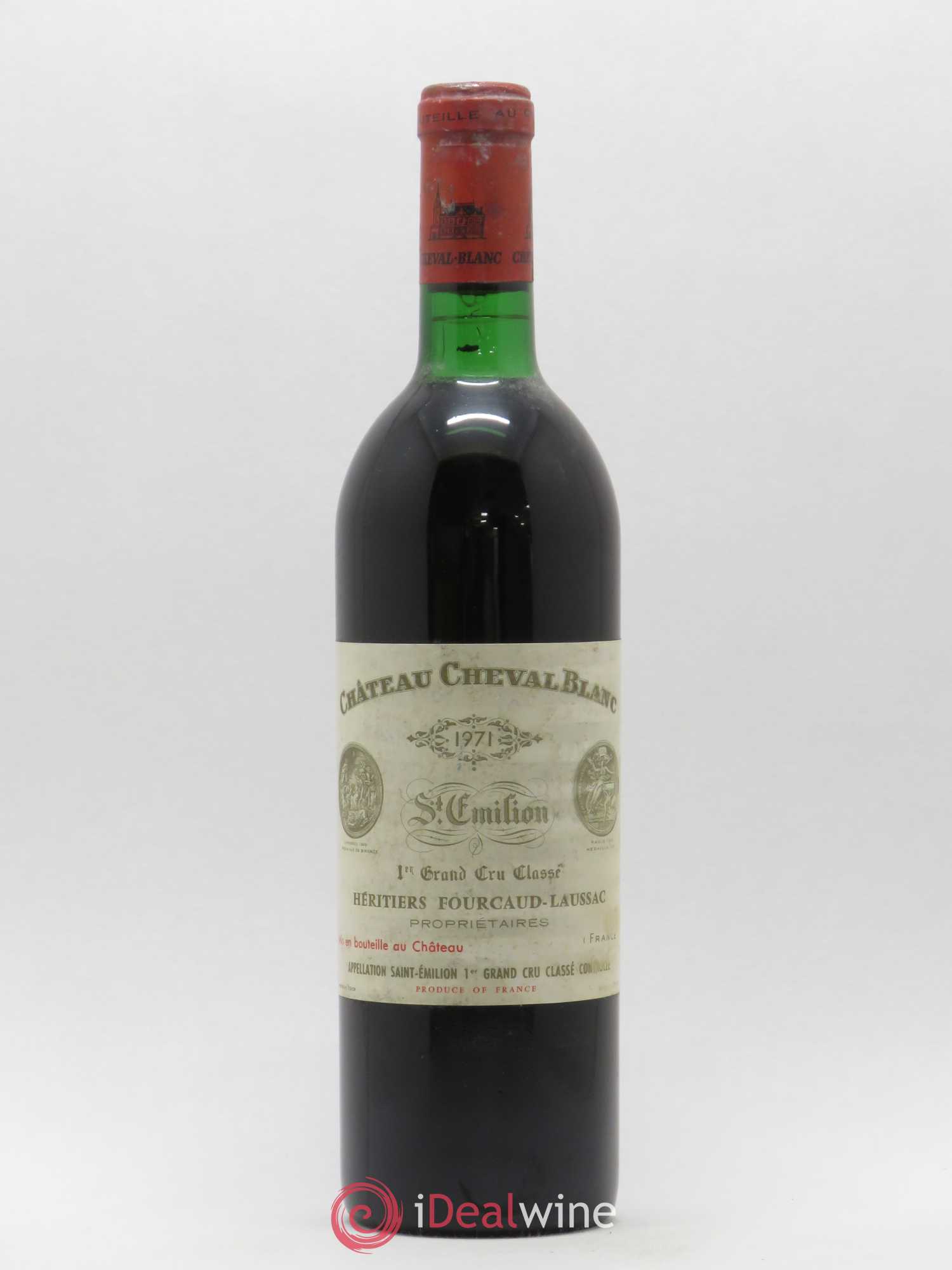 Château Cheval Blanc 1er Grand Cru Classé A 1971 - Lot de 1 bouteille - 0