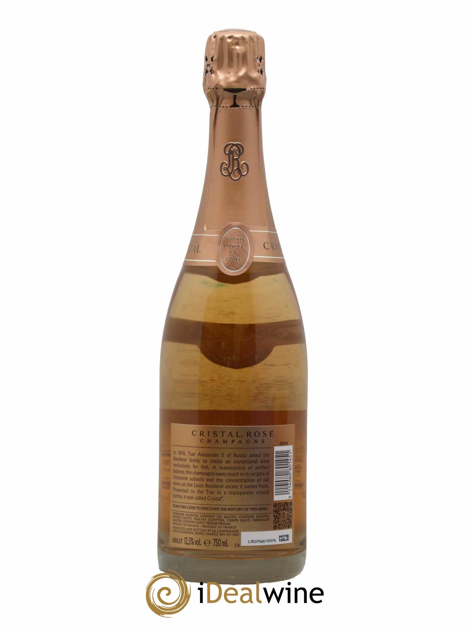 Cristal Louis Roederer 2014 - Lot de 1 bouteille - 2