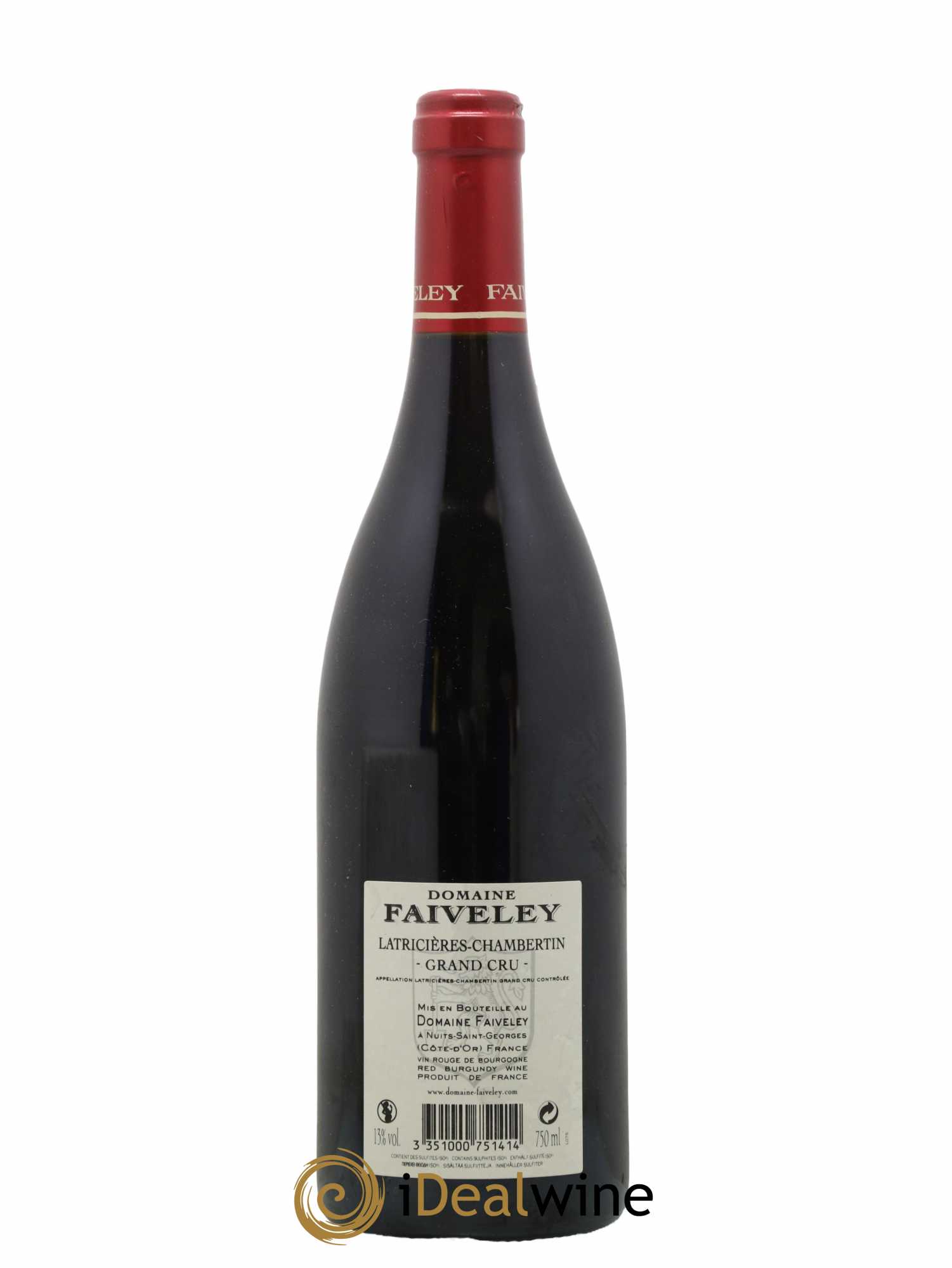 Latricières-Chambertin Grand Cru Faiveley 2014 - Lot de 1 bouteille - 1