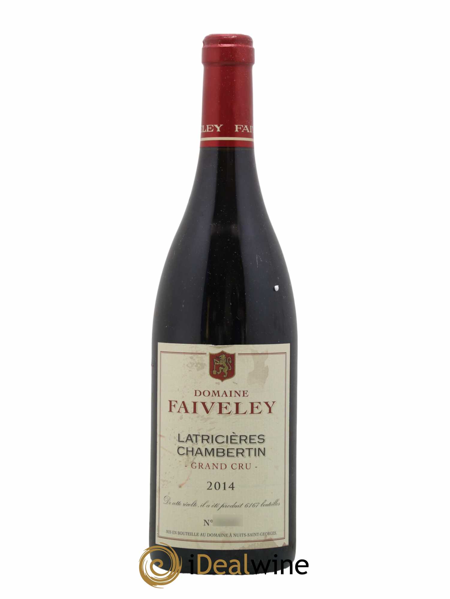 Latricières-Chambertin Grand Cru Faiveley 2014 - Lot de 1 bouteille - 0