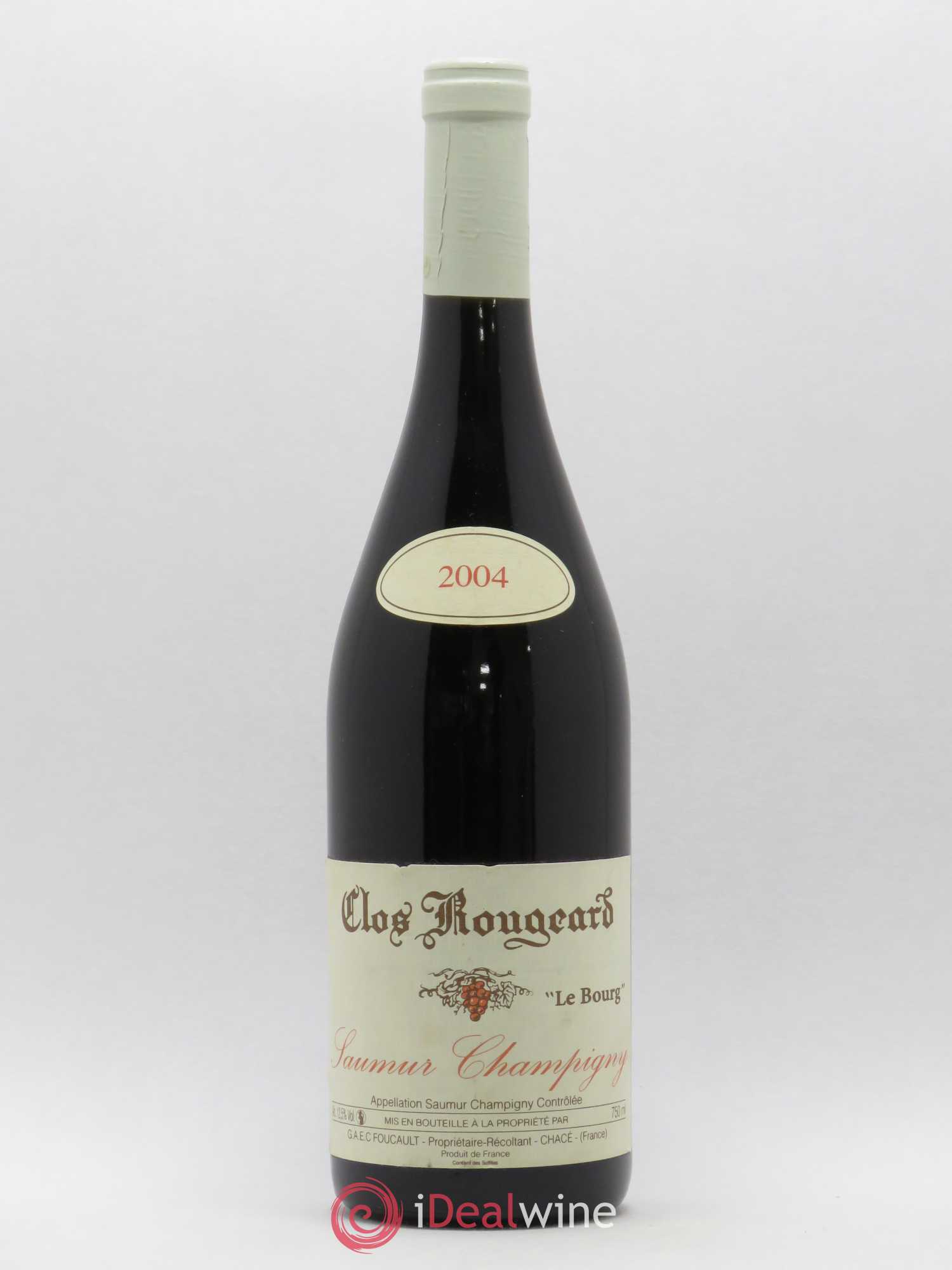 Saumur-Champigny Le Bourg Clos Rougeard 2004 - Lot de 1 bouteille - 0