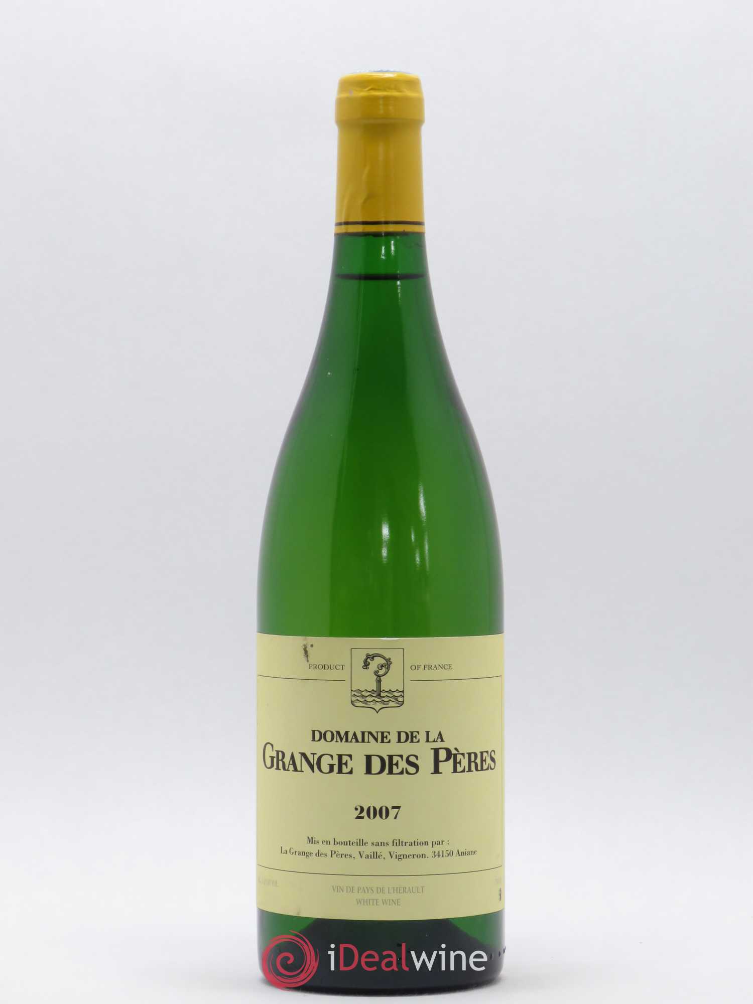 Pays d'Hérault Grange des Pères Laurent Vaillé 2007 - Lot de 1 bouteille - 0