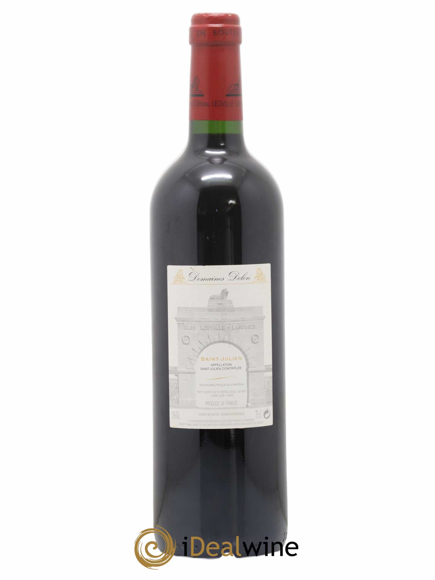 Château Léoville Las Cases 2ème Grand Cru Classé 2004 - Lot de 1 bouteille - 1