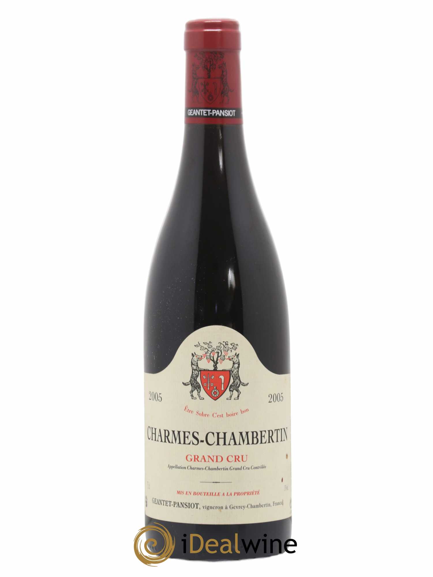 Charmes-Chambertin Grand Cru Geantet-Pansiot 2005 - Posten von 1 Flasche - 0