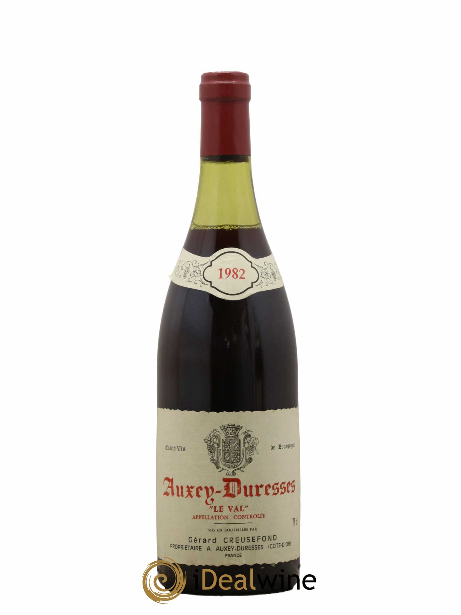 Auxey-Duresses Le Val Domaine Gerard Creusefond 1982 - Lot de 1 bouteille - 0