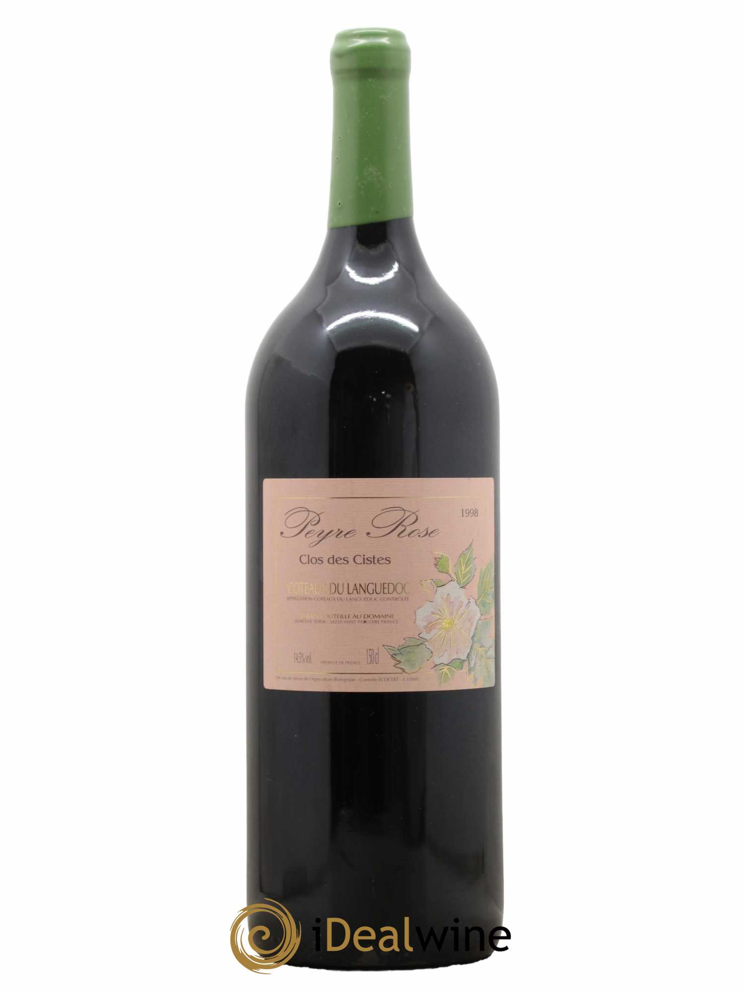 Vin de France (anciennement Coteaux du Languedoc) Domaine Peyre Rose Les Cistes Marlène Soria 1998 - Lot de 1 magnum - 0