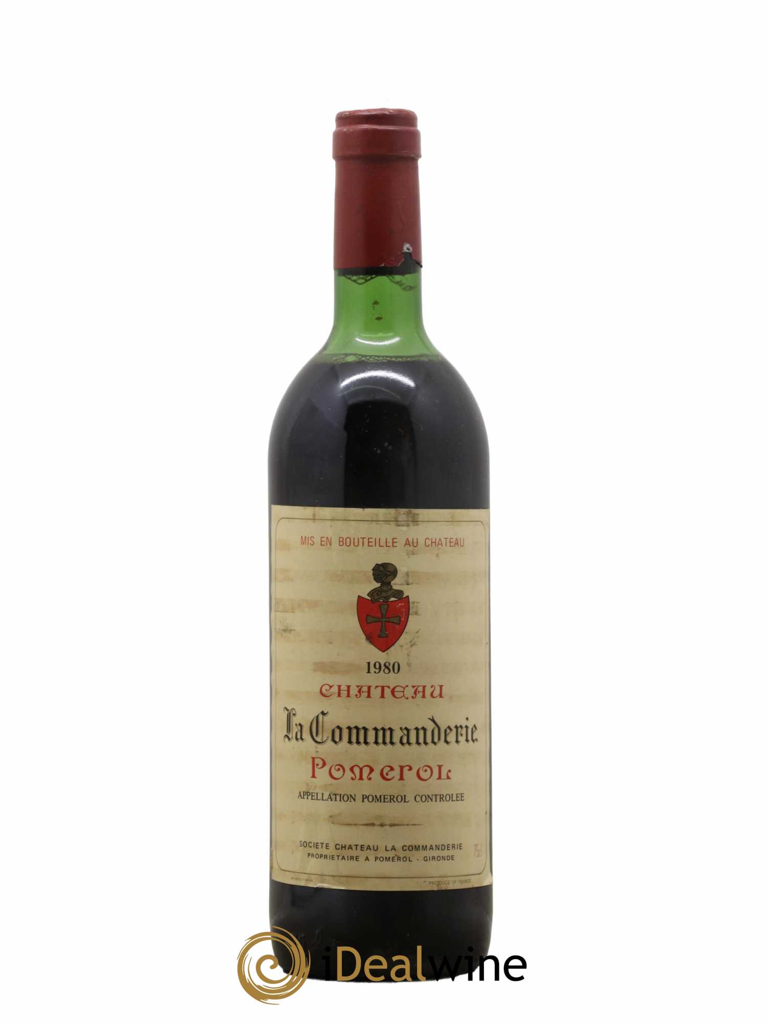Château la Commanderie 1980 - Lot de 1 bouteille - 0