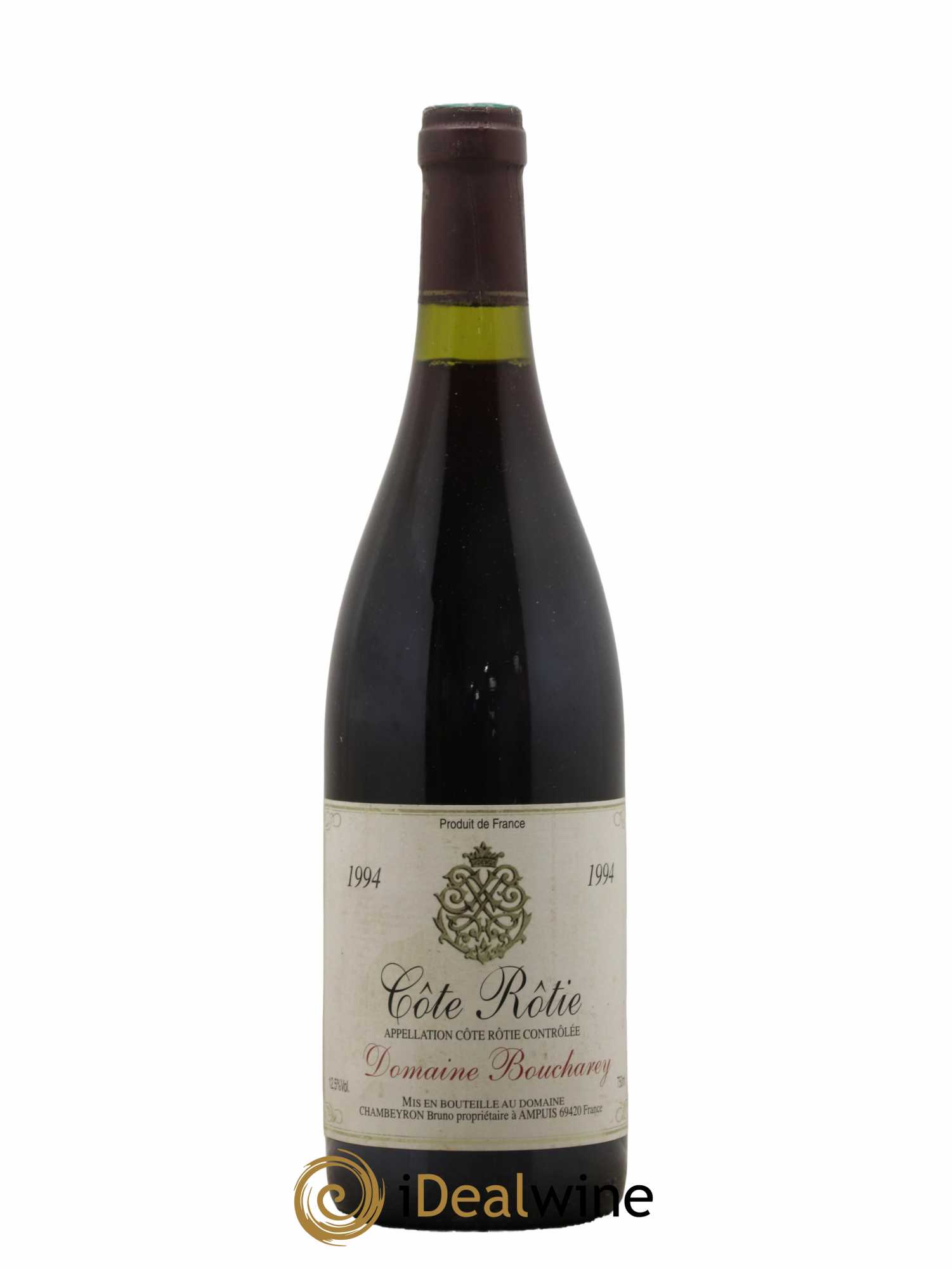 Côte-Rôtie Domaine Boucharey 1994 - Lot de 1 bouteille - 0