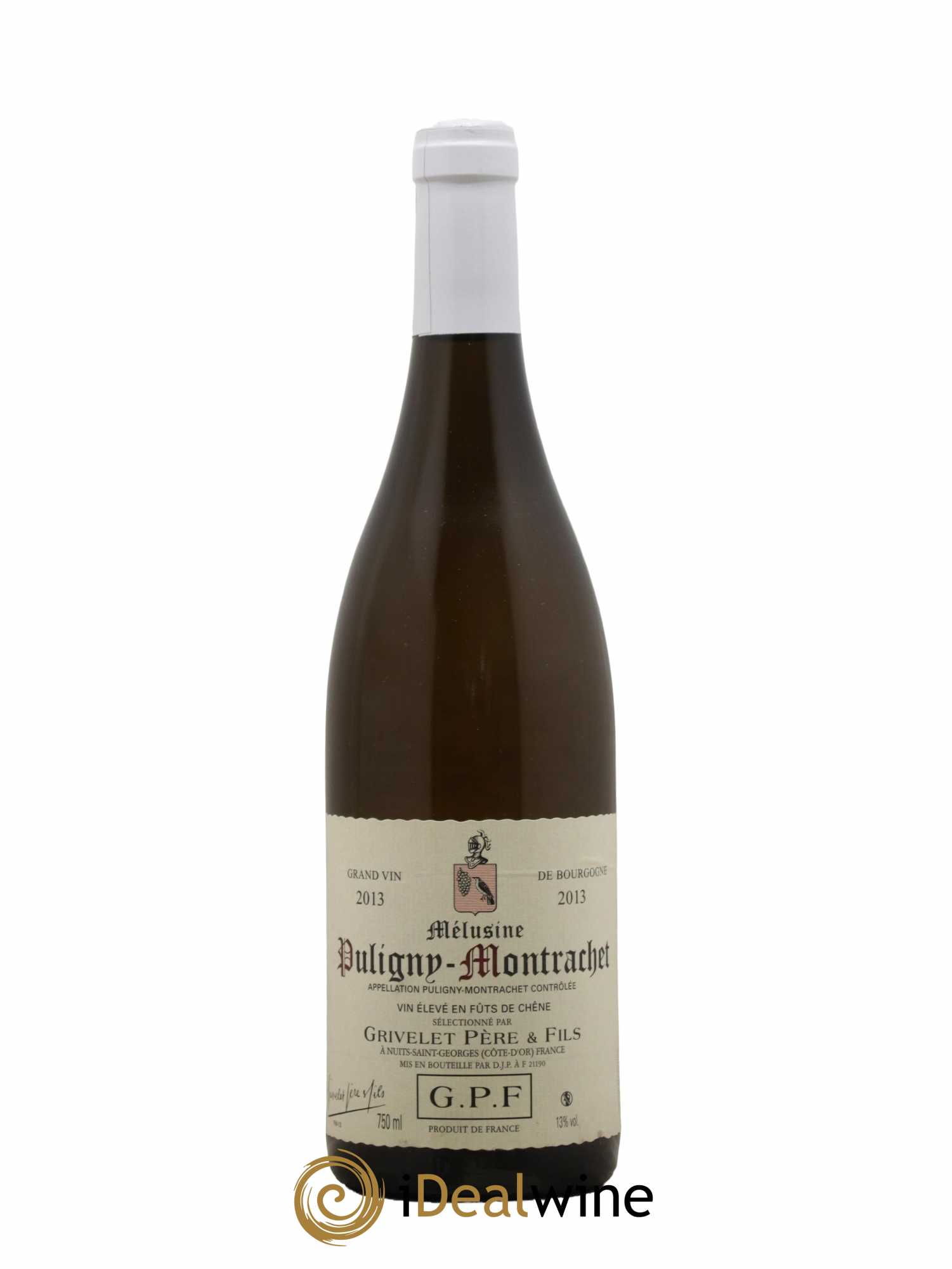 Puligny-Montrachet Mélusine Domaine Grivelet Père et Fils 2013 - Lot de 1 bouteille - 0