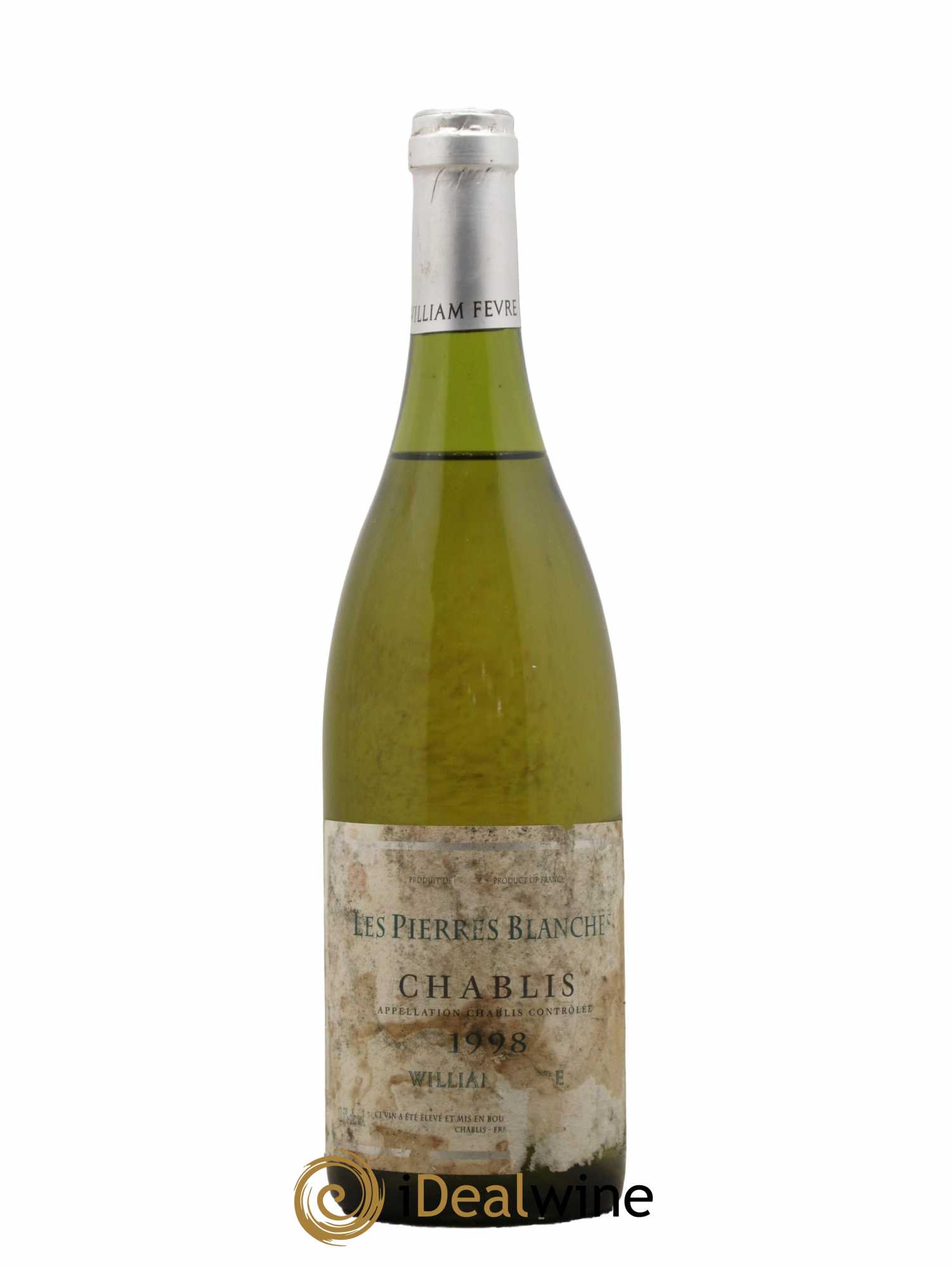 Chablis Les Pierres Blanches Domaine William Fèvre 1998 - Lot de 1 bouteille - 0