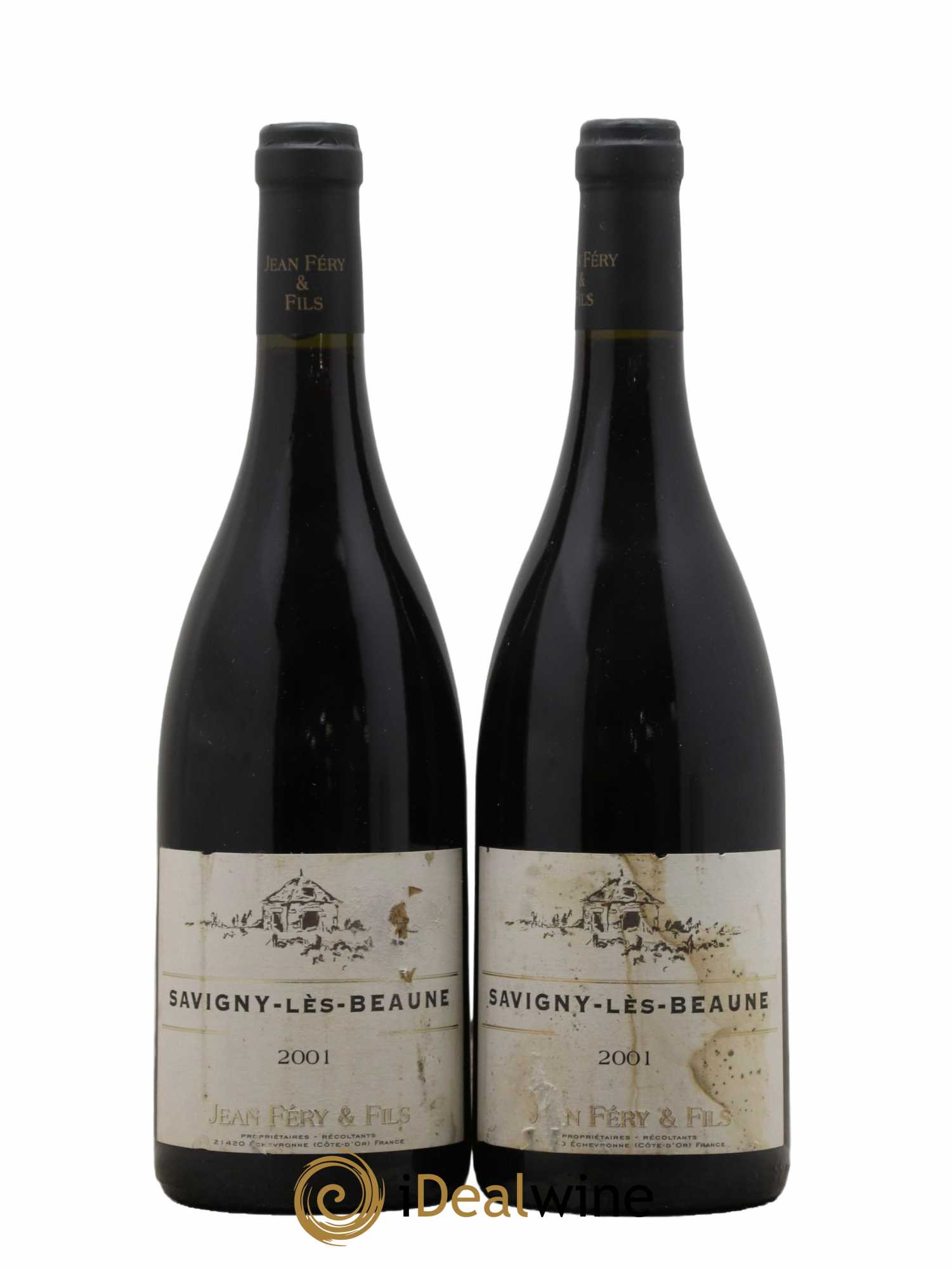 Savigny-lès-Beaune Domaine Jean Féry et Fils 2001 - Lot de 2 bouteilles - 0