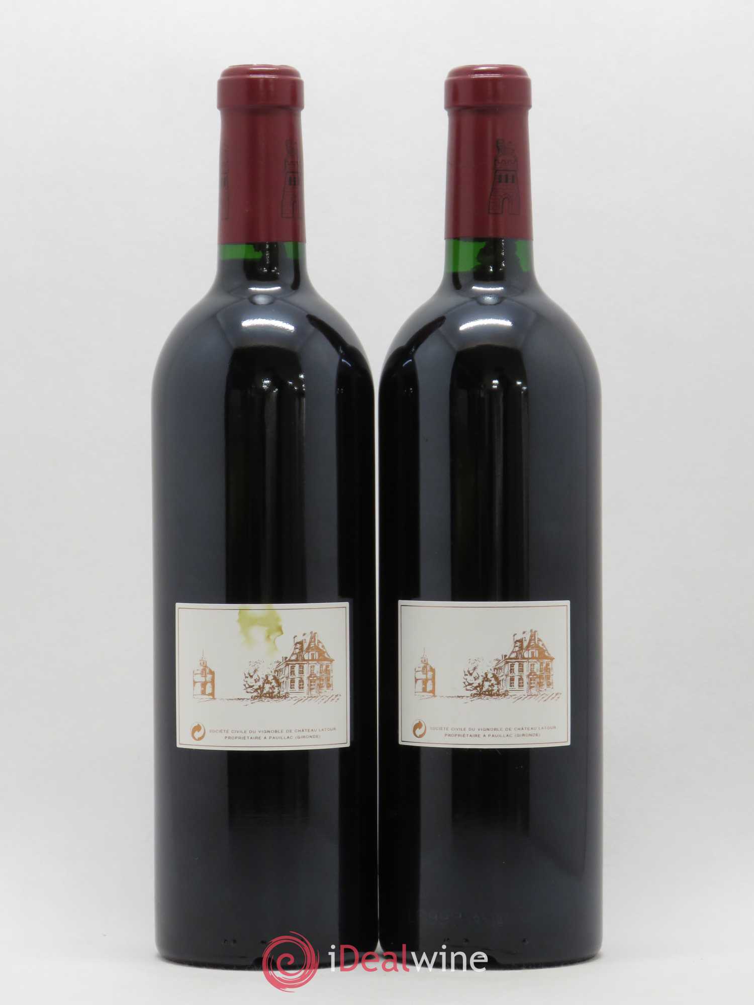 Château Latour 1er Grand Cru Classé 1999 - Lot de 2 bouteilles - 1