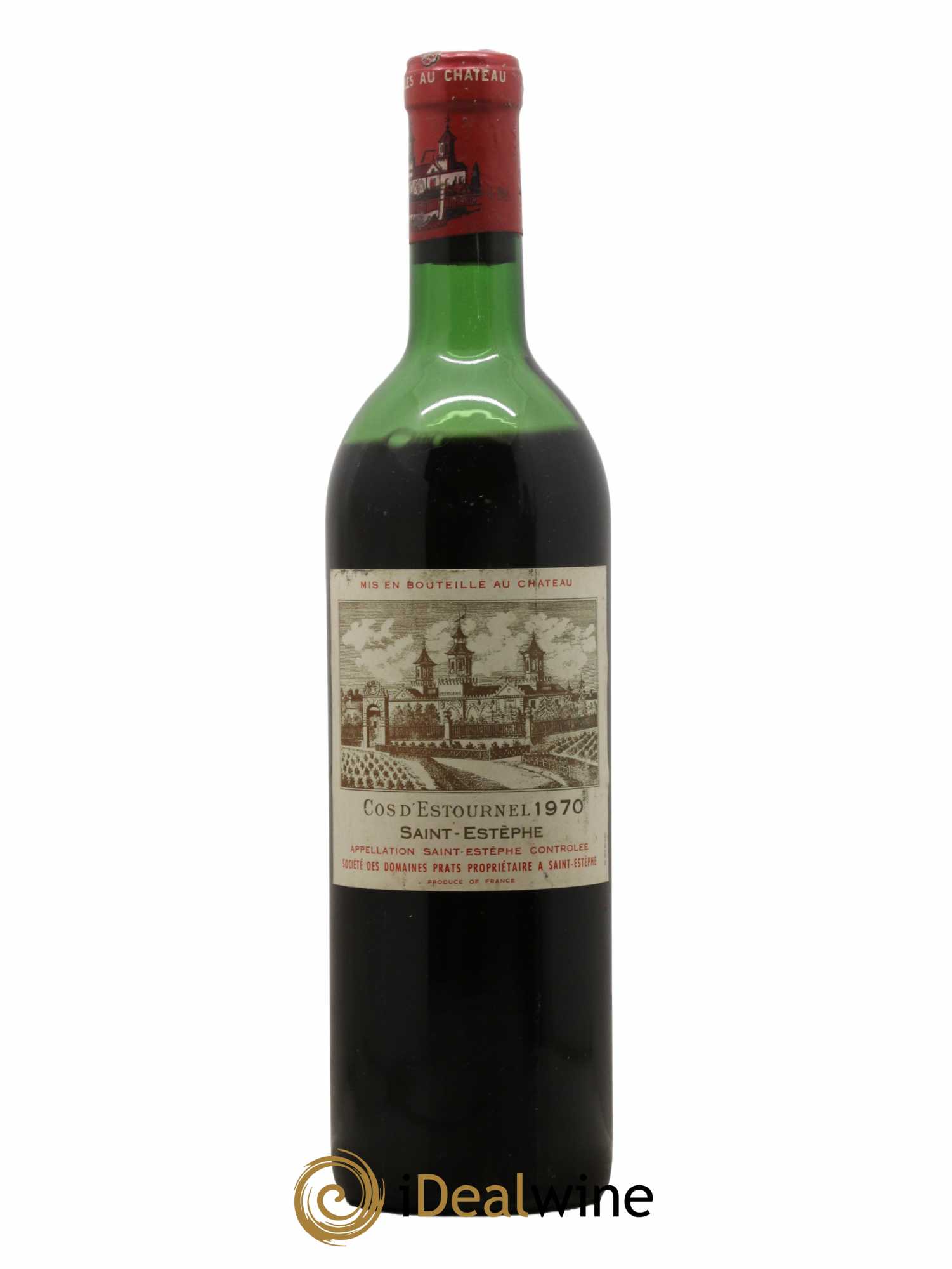 Cos d'Estournel 2ème Grand Cru Classé 1970 - Lot de 1 bouteille - 0