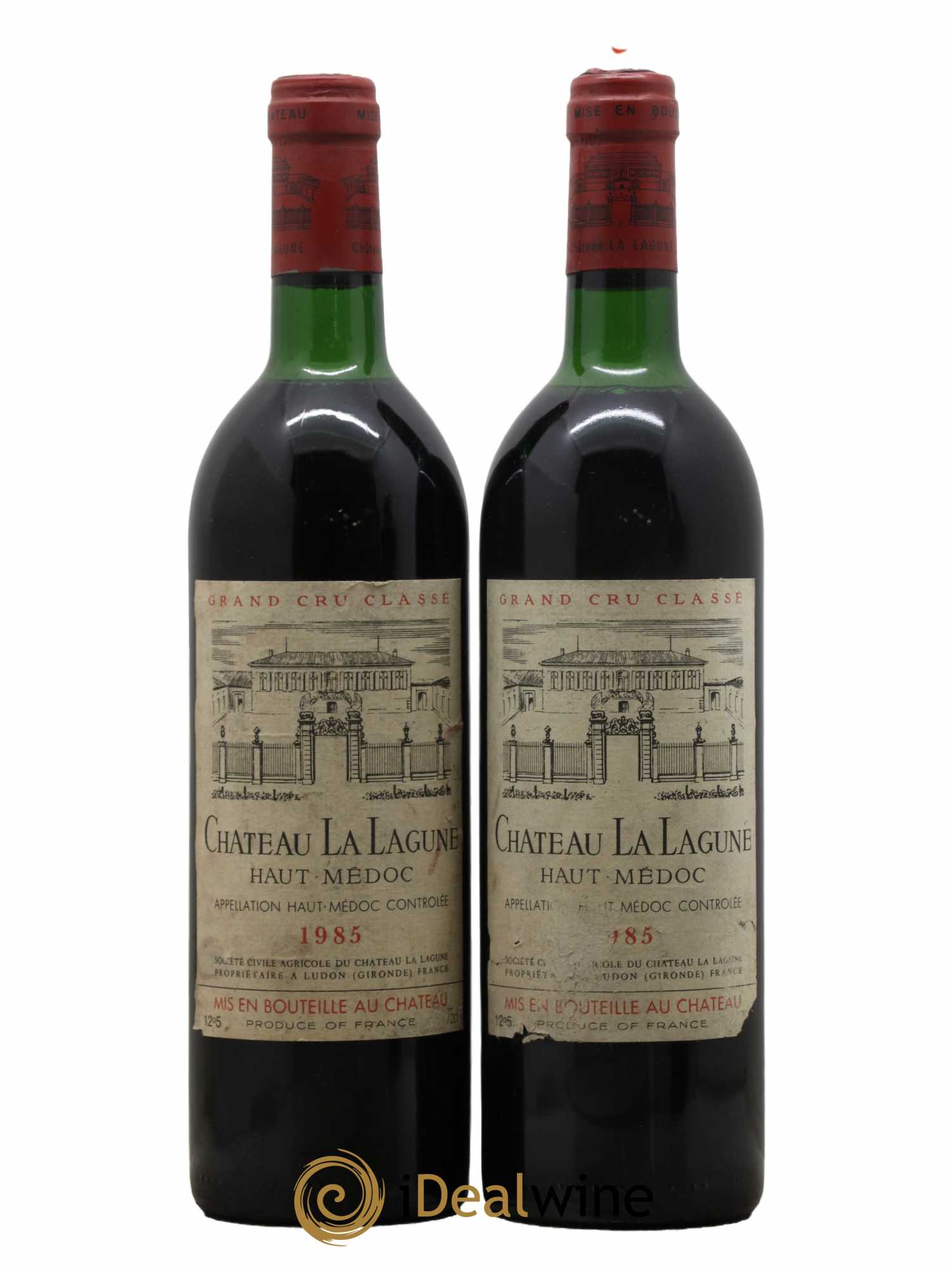 Château la Lagune 3ème Grand Cru Classé 1985 - Lot de 2 bouteilles - 0