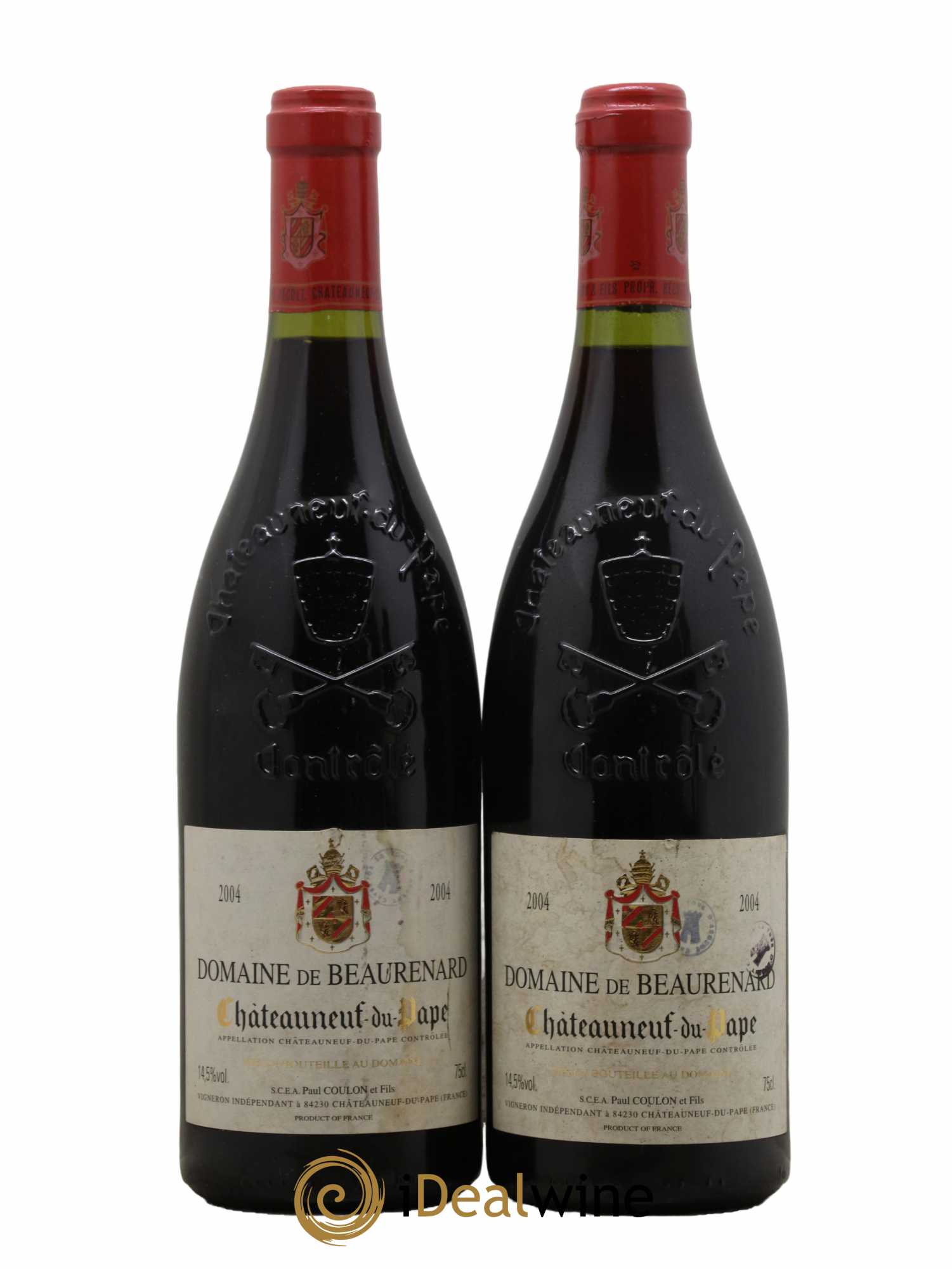 Châteauneuf-du-Pape Beaurenard (Domaine de) 2004 - Lot de 2 bouteilles - 0