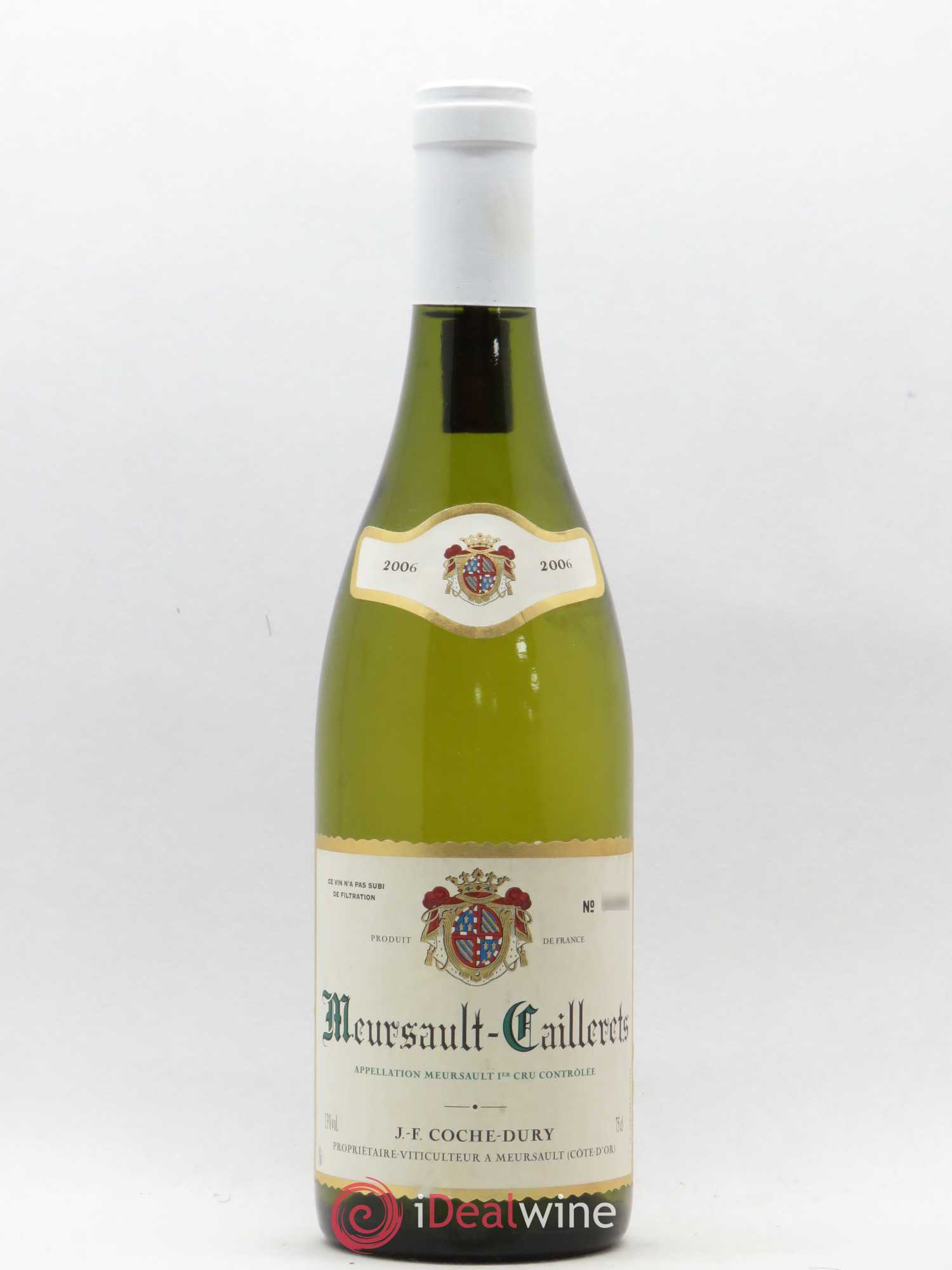 Meursault 1er Cru Caillerets Coche Dury (Domaine) 2006 - Lot de 1 bouteille - 0