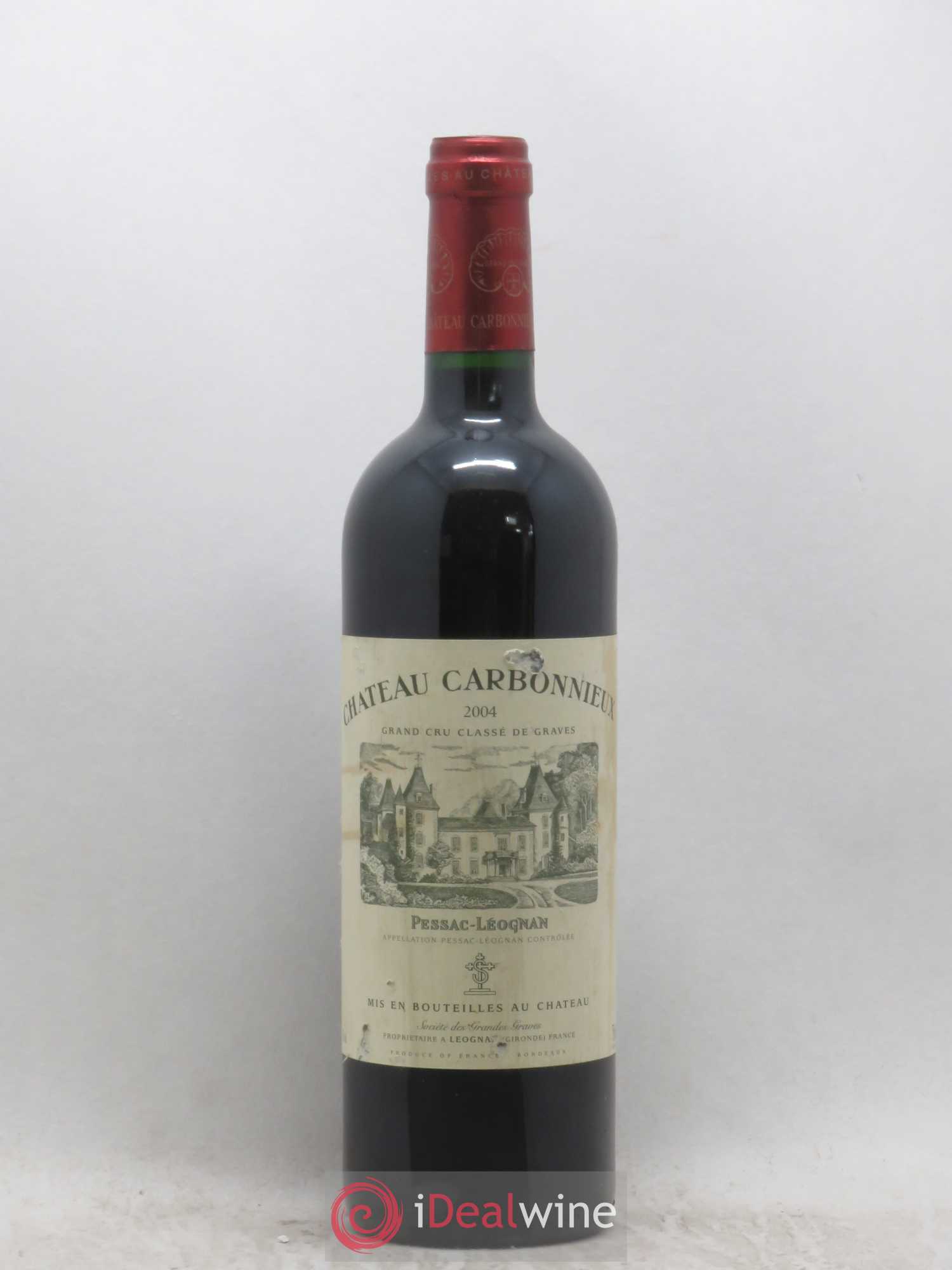 Château Carbonnieux Cru Classé de Graves 2004 - Lot de 1 bouteille - 0