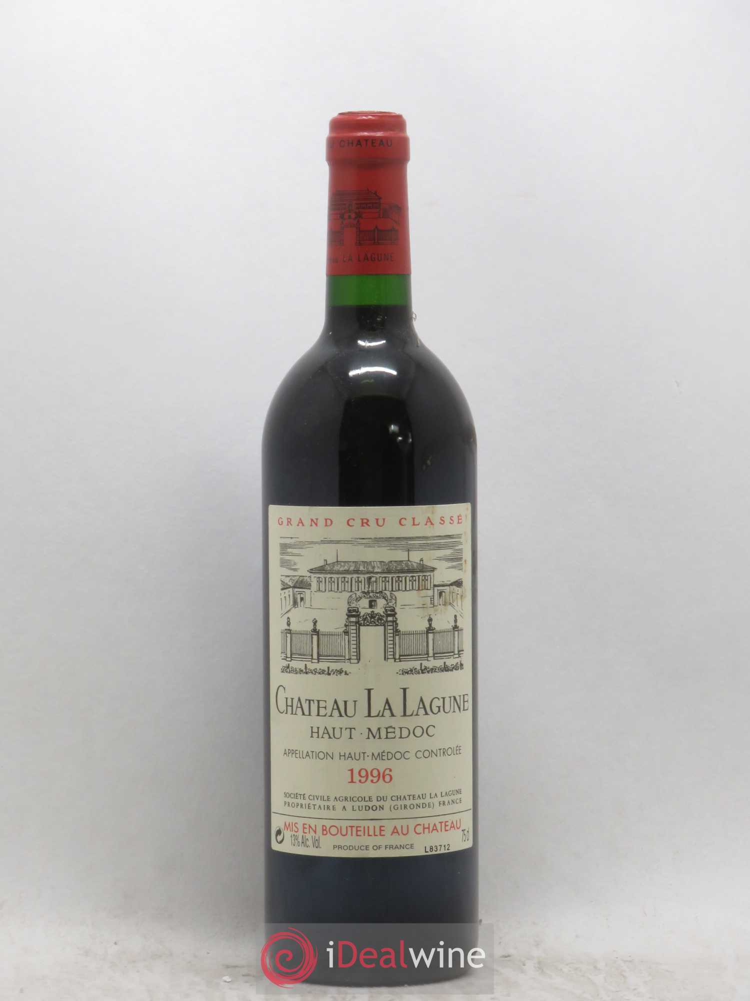 Château la Lagune 3ème Grand Cru Classé 1996 - Lot de 1 bouteille - 0