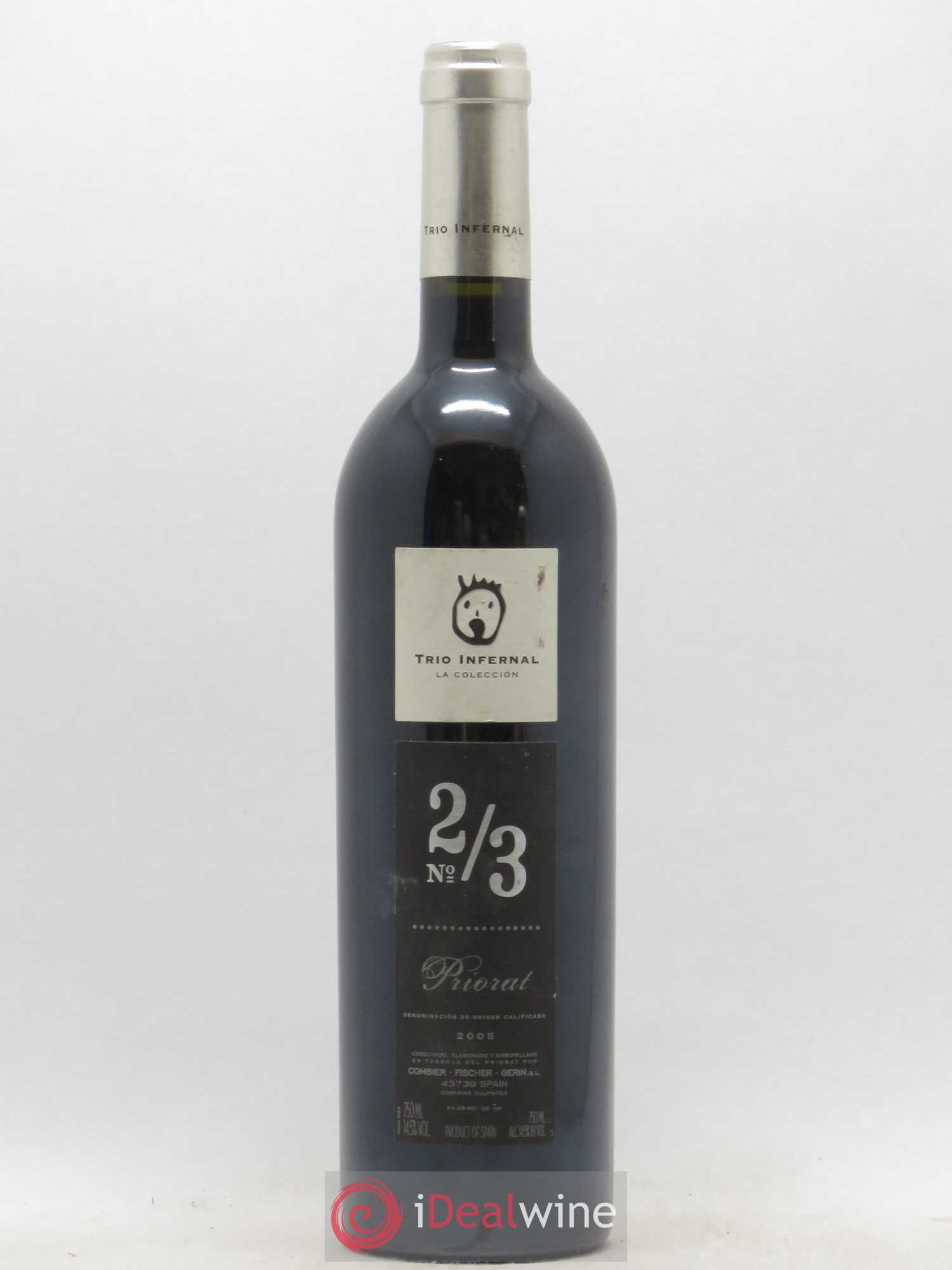 Priorat Trio infernal DOCA N°2-3 Laurent Combier - Peter Fischer - Jean Michel Gerin 2005 - Lot de 1 bouteille - 0