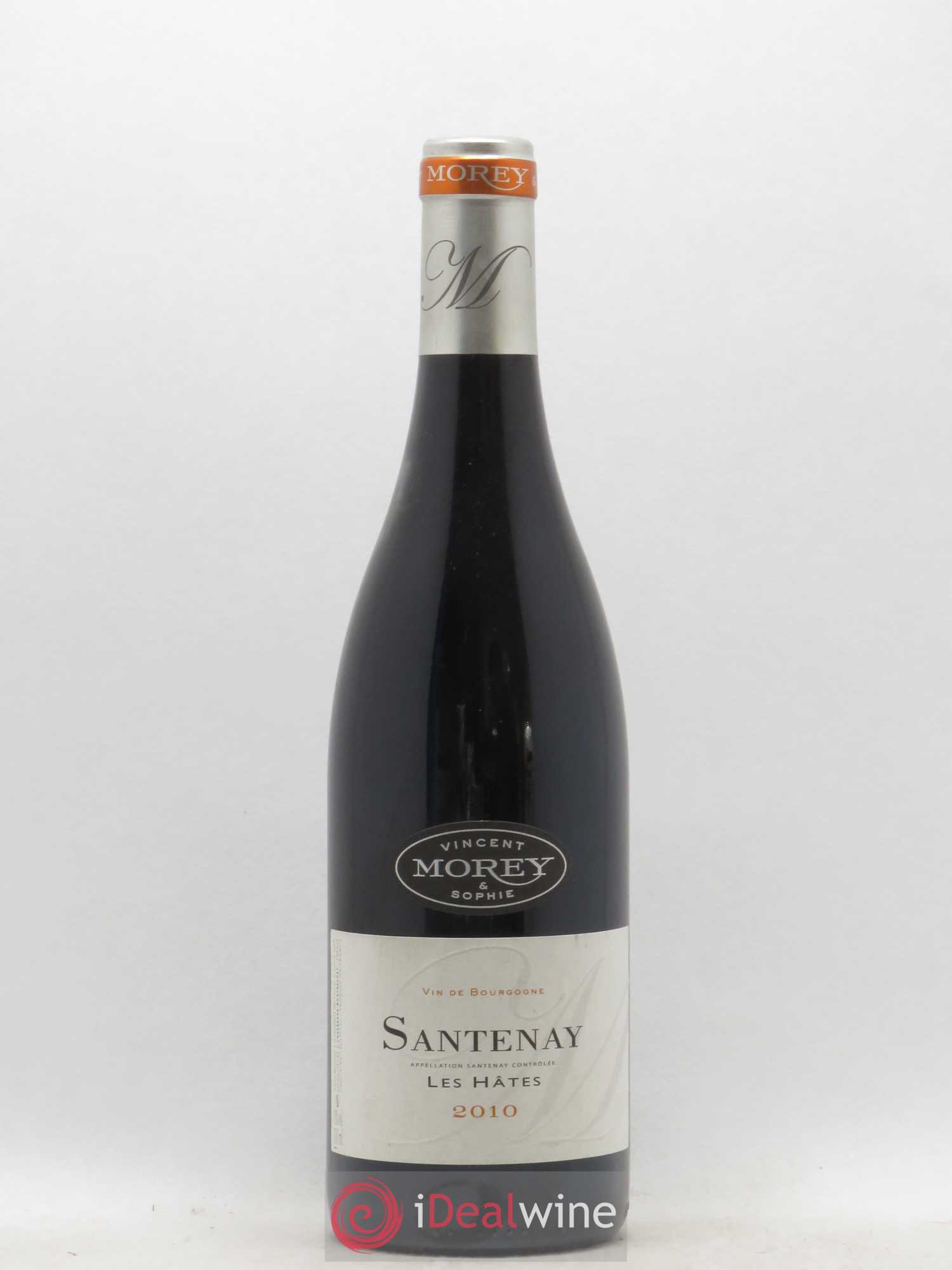 Santenay Les Hates Vincent Morey 2010 - Posten von 1 Flasche - 0