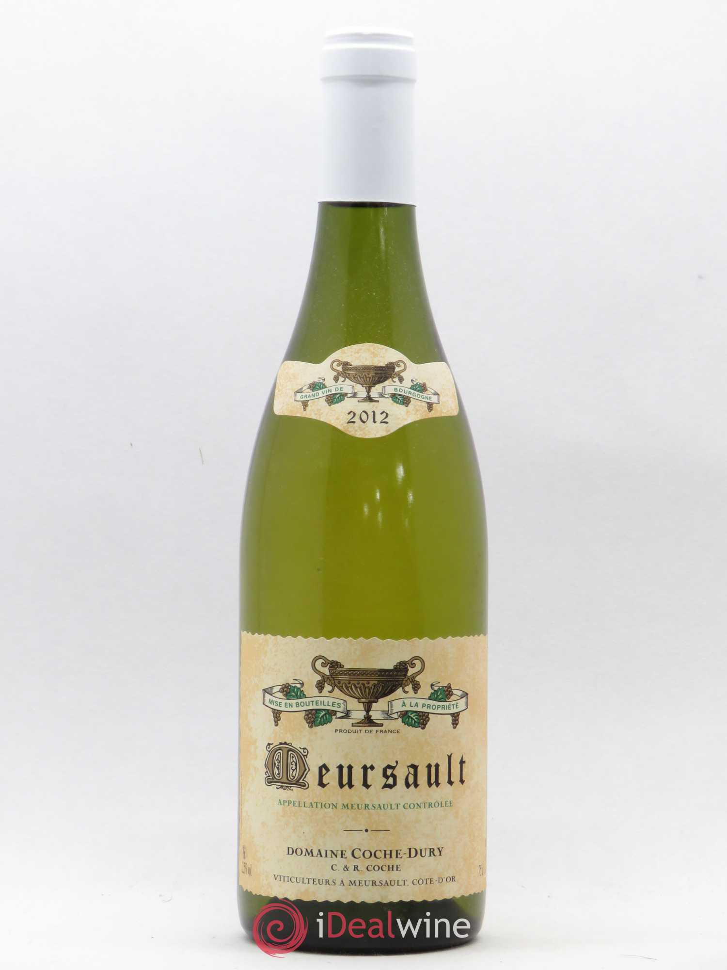 Meursault Coche Dury (Domaine) 2012 - Lot de 1 bouteille - 0