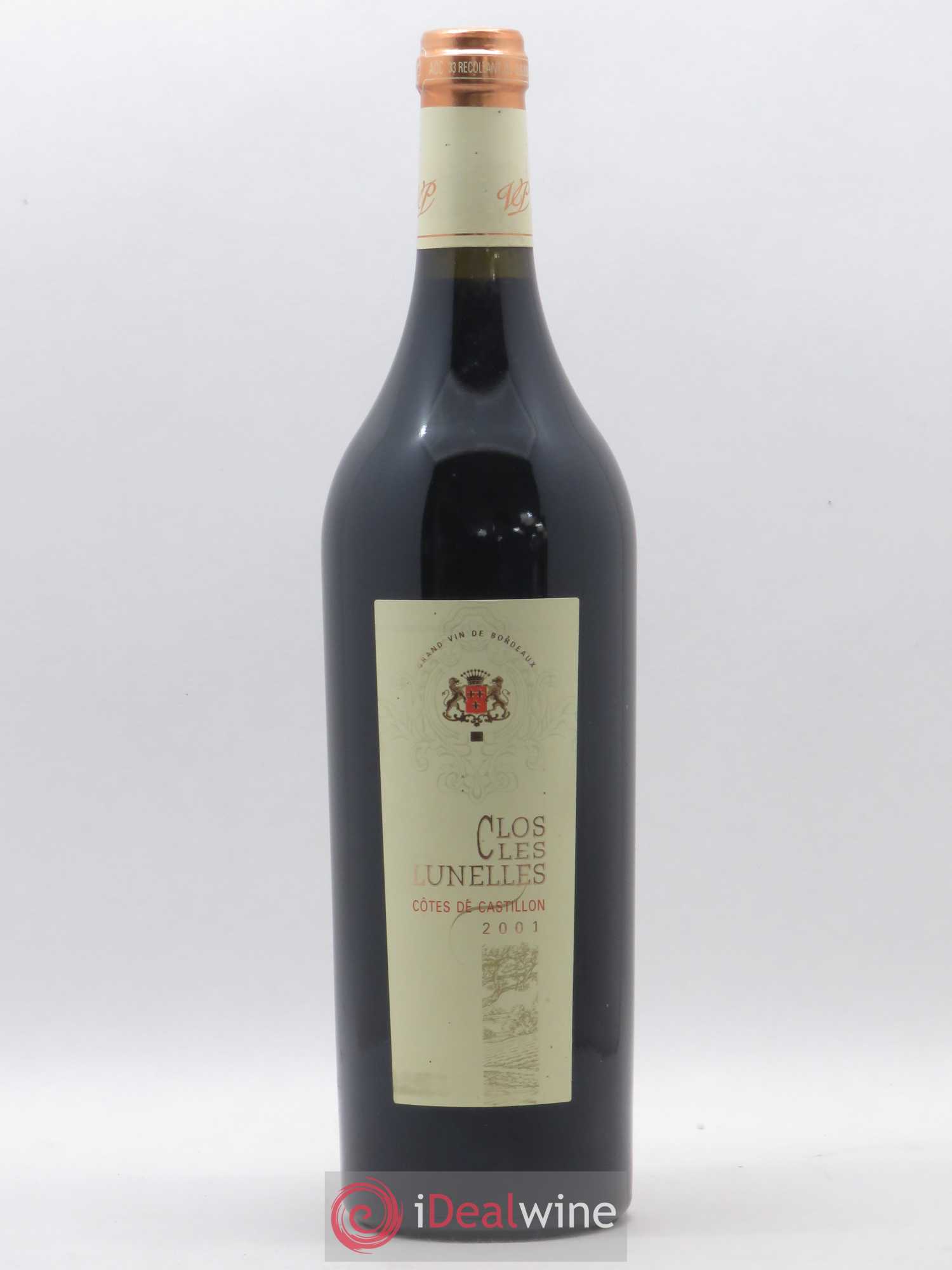 Clos Lunelles 2001 - Lot de 1 bouteille - 0