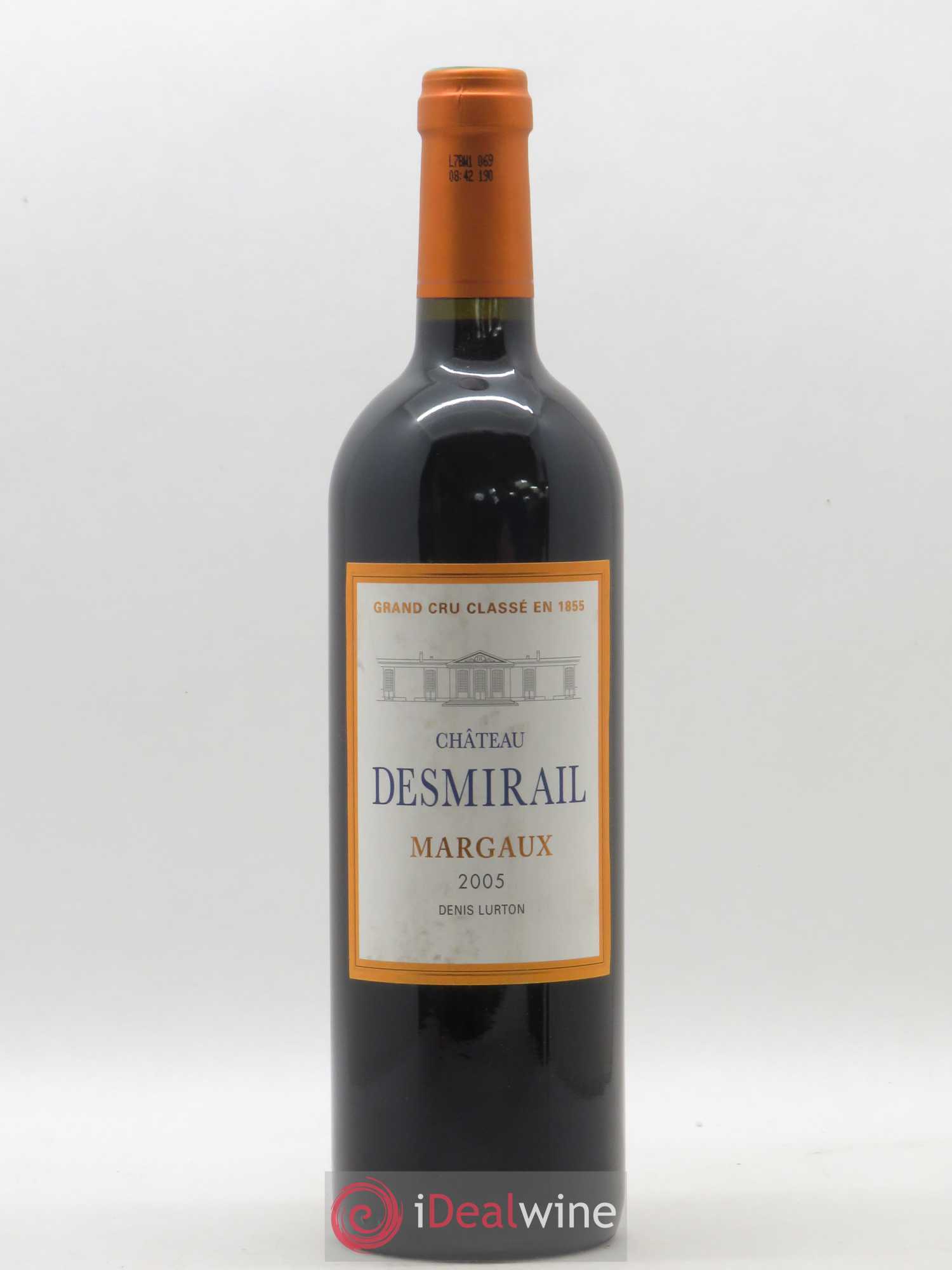 Château Desmirail 3ème Grand Cru Classé 2005 - Lot de 1 bouteille - 0