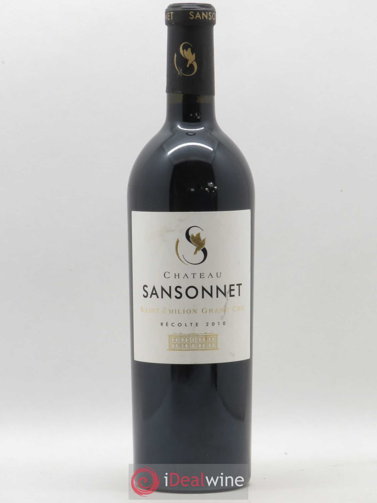 Château Sansonnet Grand Cru Classé 2010 - Lot de 1 bouteille - 0