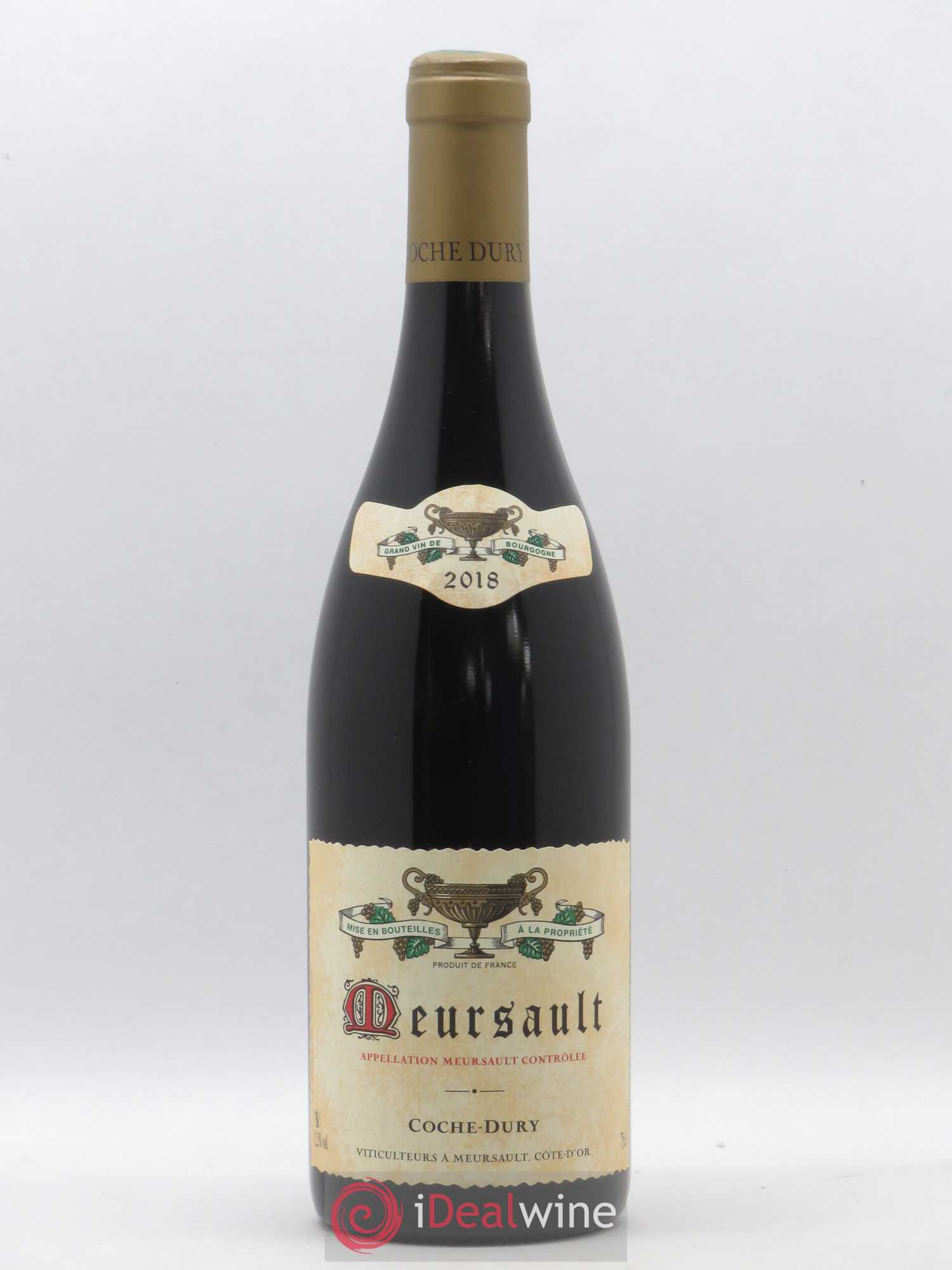 Meursault Coche Dury (Domaine) 2018 - Lot de 1 bouteille - 0