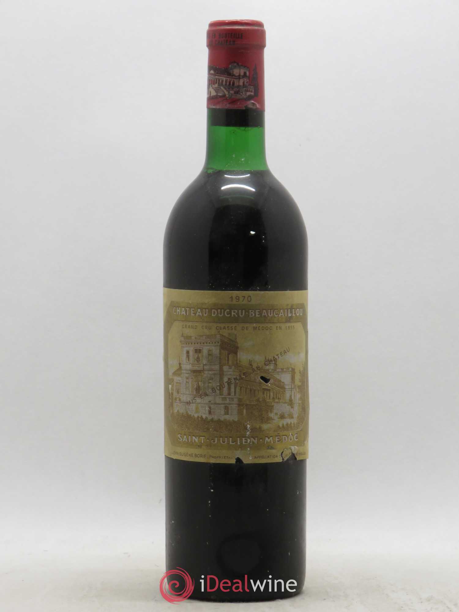 Château Ducru Beaucaillou 2ème Grand Cru Classé 1970 - Lot de 1 bouteille - 0