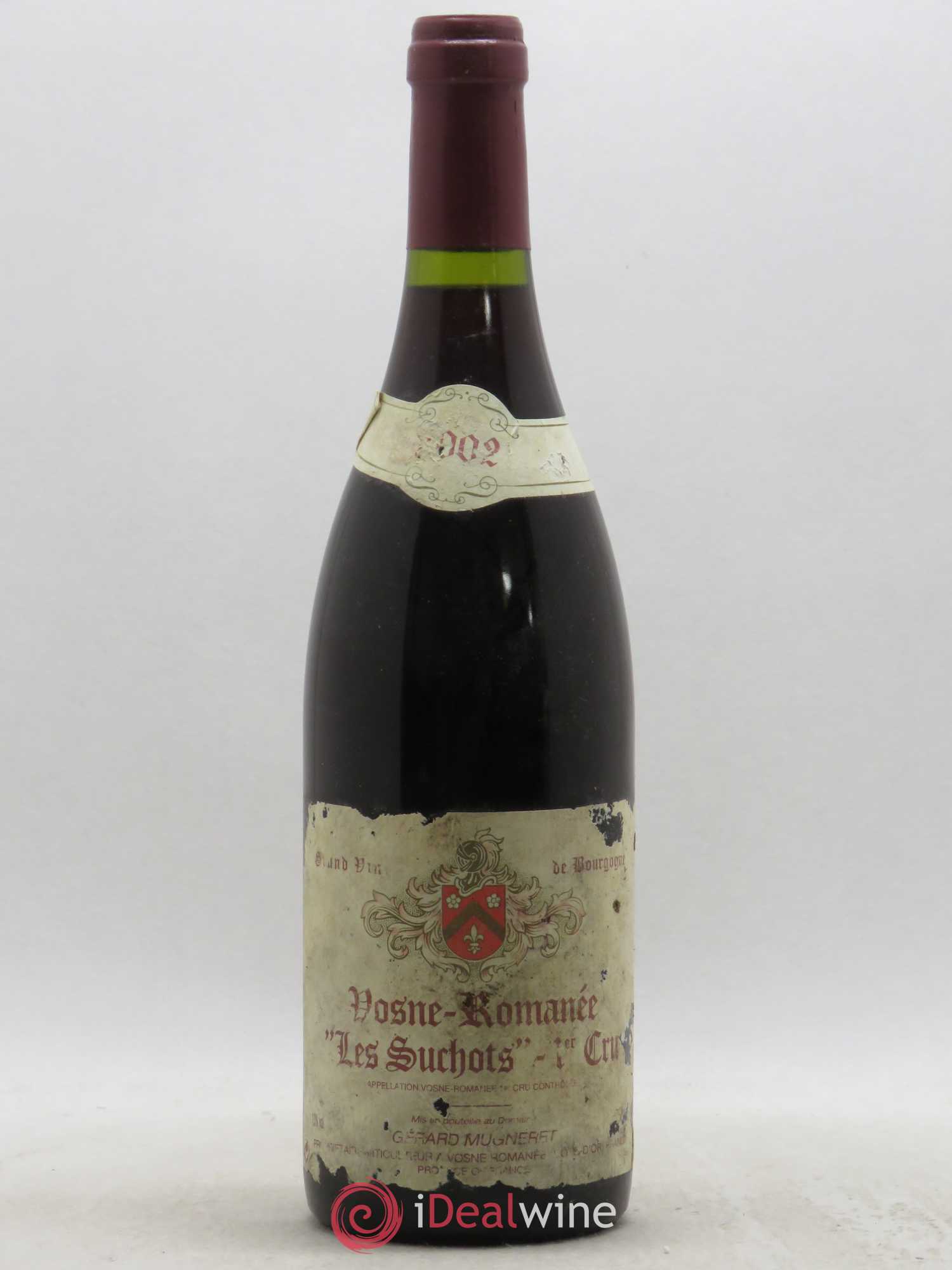 Vosne-Romanée 1er Cru Les Suchots Gérard Mugneret 2002 - Lot de 1 bouteille - 0