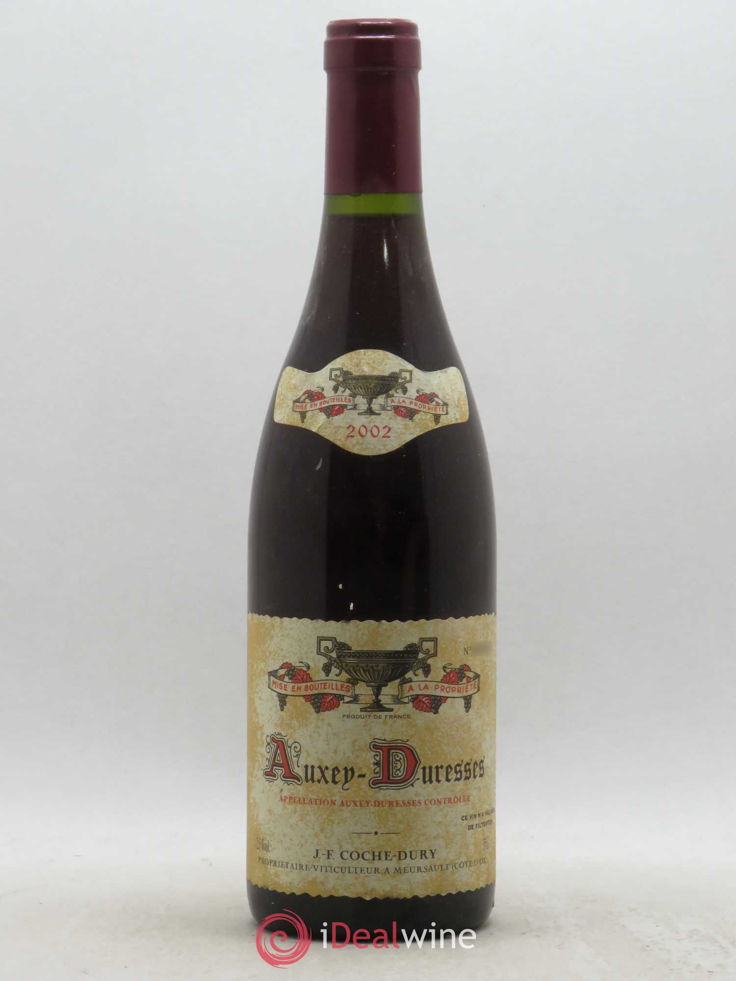 Auxey-Duresses Coche Dury (Domaine) 2002 - Lot de 1 bouteille - 0