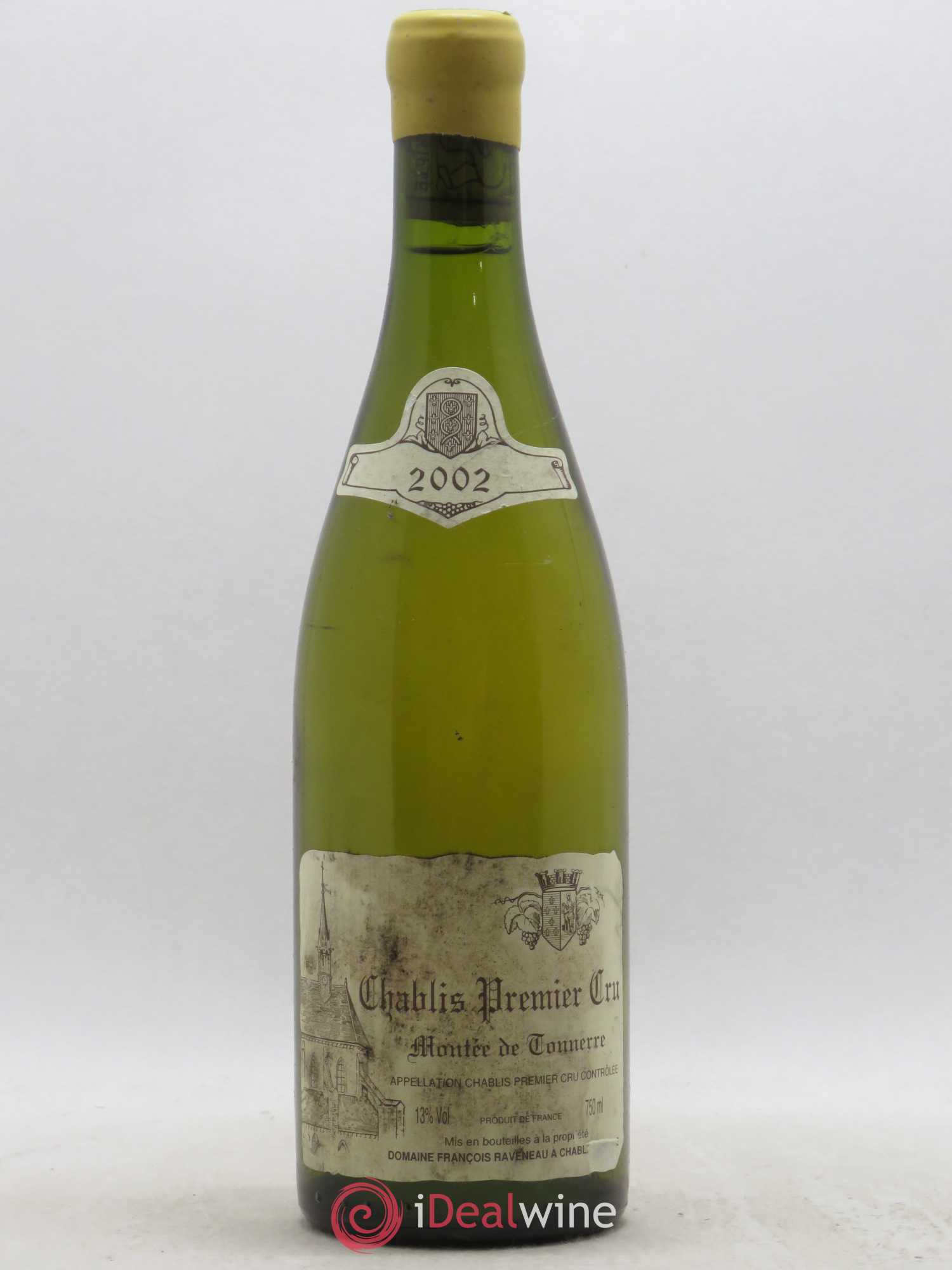 Chablis 1er Cru Montée de Tonnerre Raveneau (Domaine) 2002 - Posten von 1 Flasche - 0