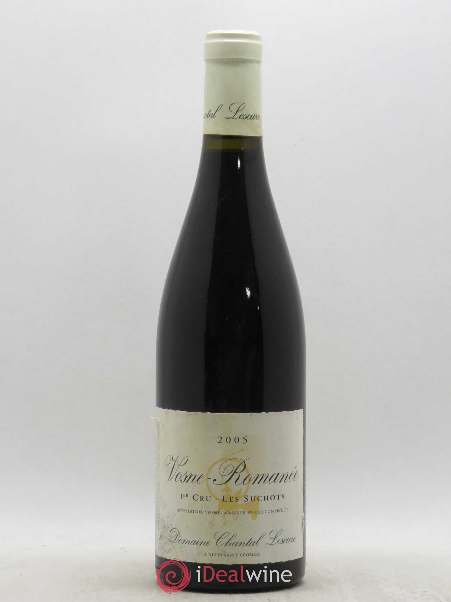 Vosne-Romanée 1er Cru Les Suchots Chantal Lescure 2005 - Lot de 1 bouteille - 0