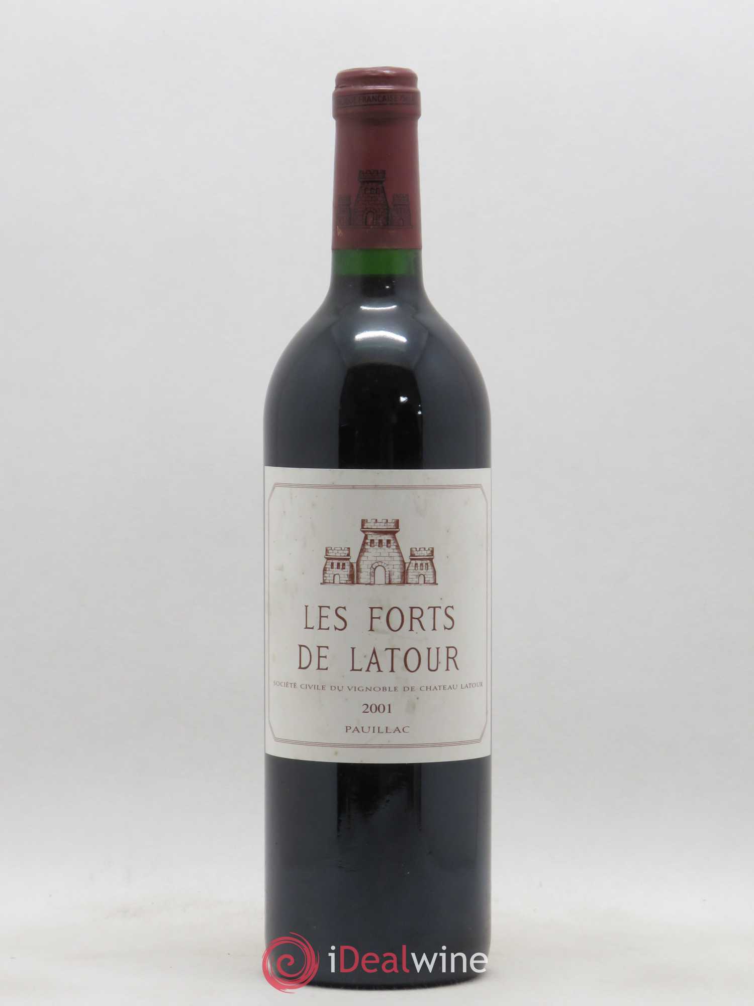 Les Forts de Latour Second Vin 2001 - Lot de 1 bouteille - 0