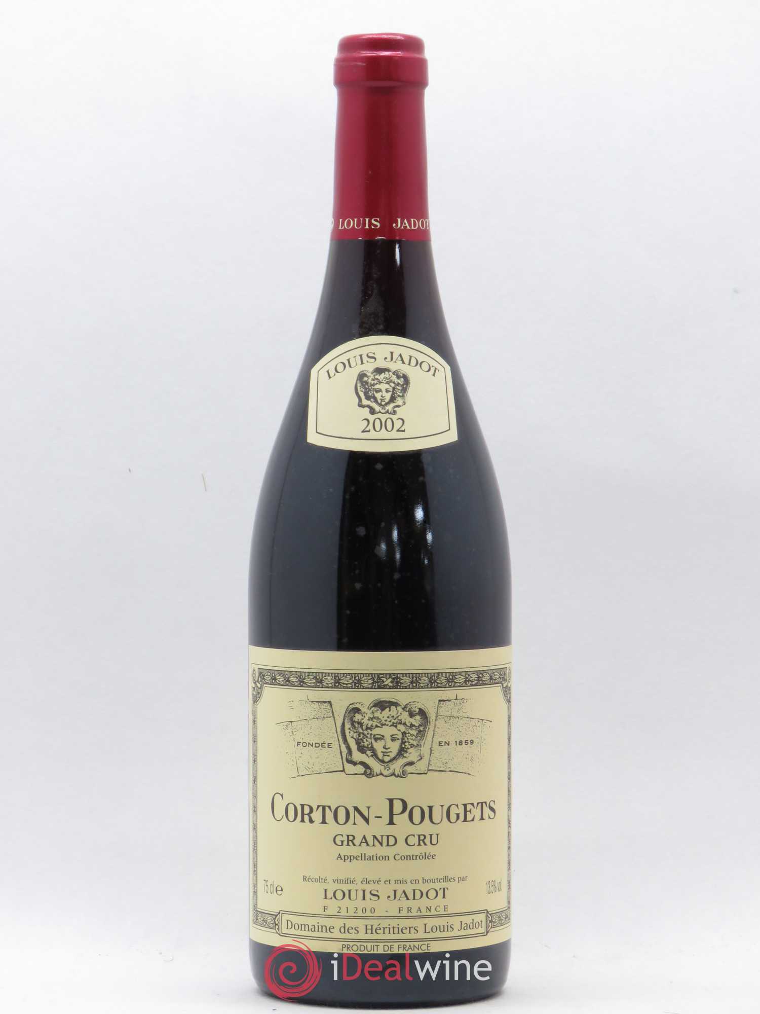 Corton Grand Cru Pougets Maison Louis Jadot 2002 - Lot de 1 bouteille - 0