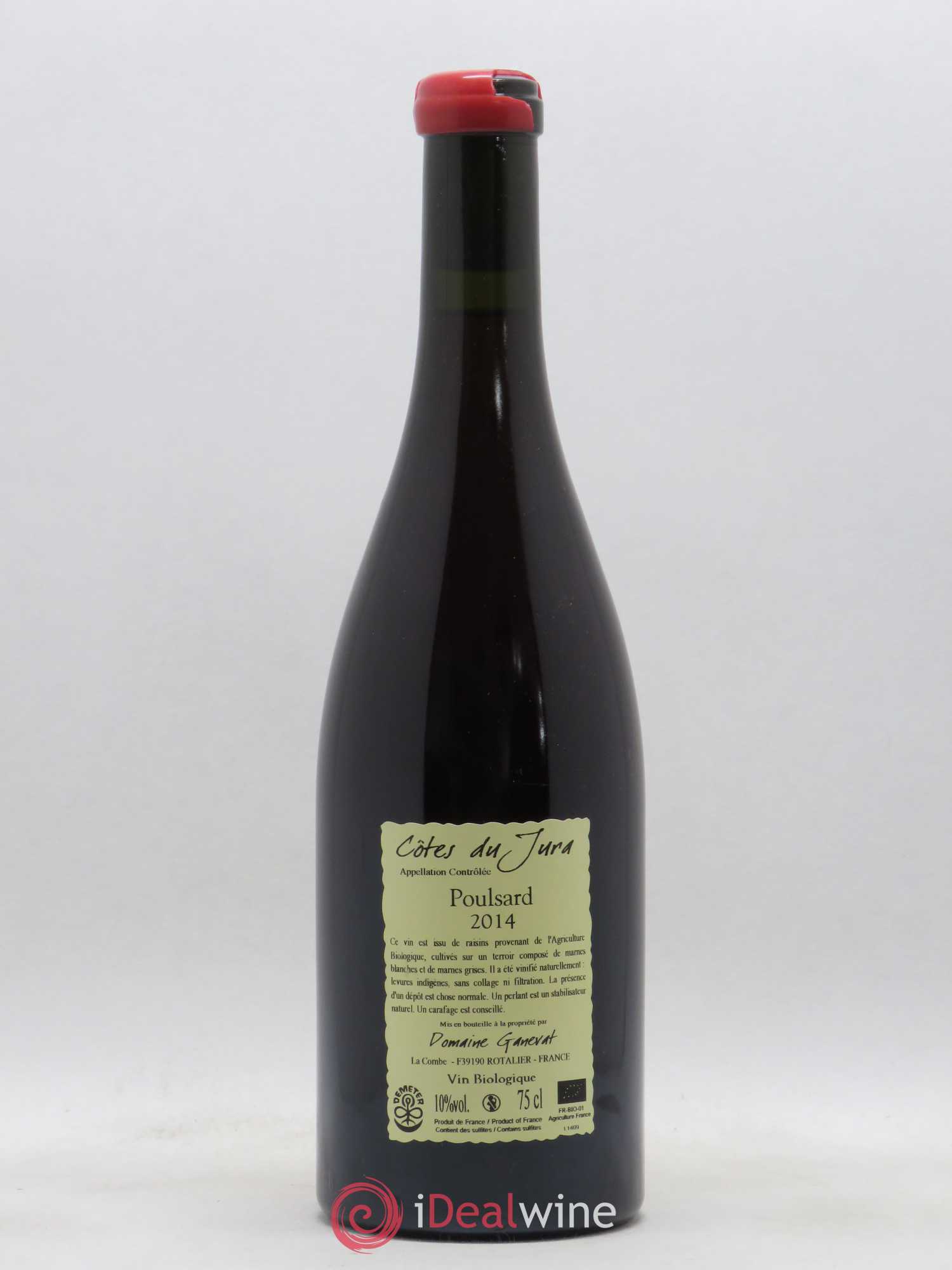 Côtes du Jura Cuvée de l'Enfant Terrible Jean-François Ganevat (Domaine) 2014 - Lot de 1 bouteille - 1