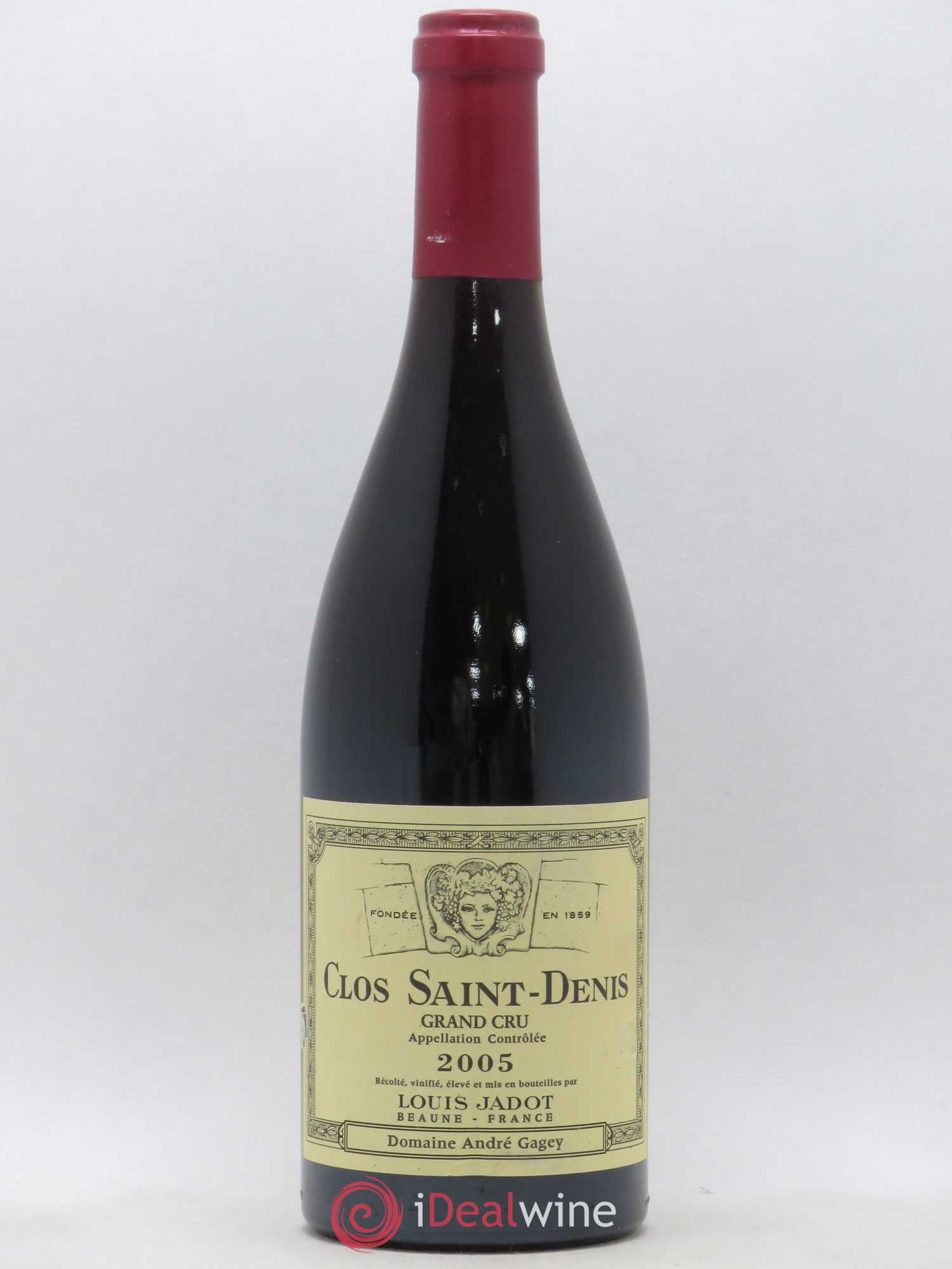 Clos Saint-Denis Grand Cru Maison Louis Jadot 2005 - Lot de 1 bouteille - 0