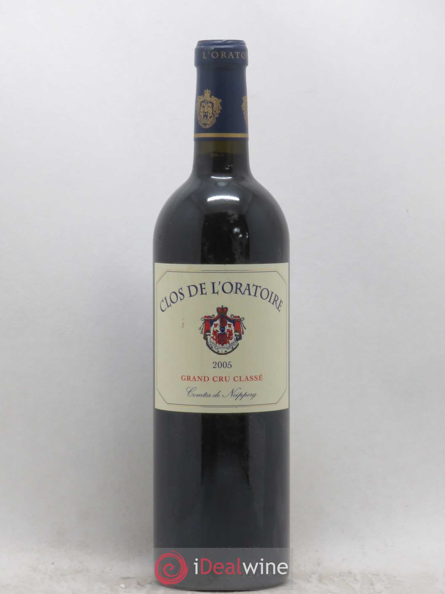 Clos de l'Oratoire Grand Cru Classé 2005 - Lot de 1 bouteille - 0