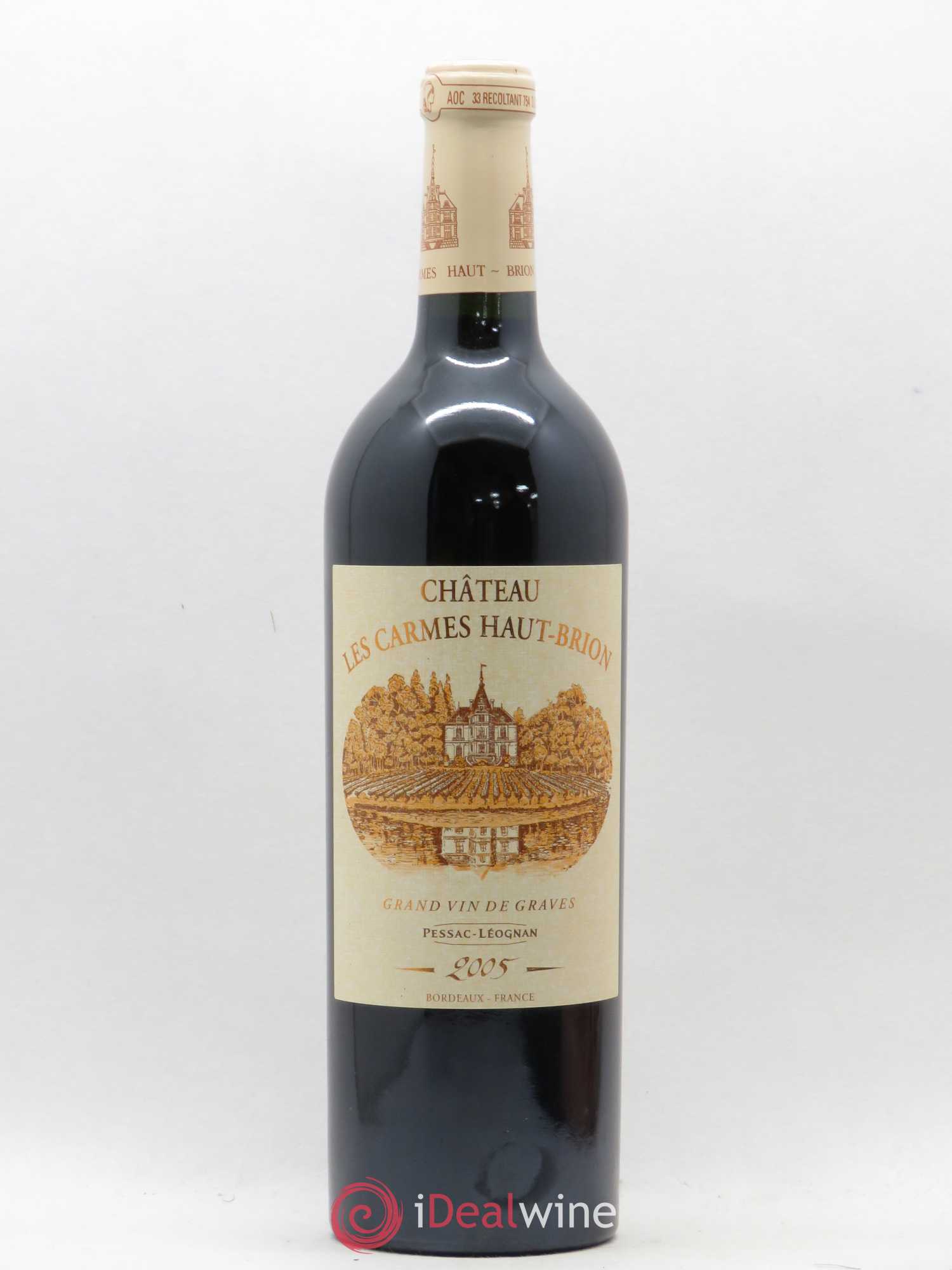 Château Les Carmes Haut-Brion 2005 - Lot de 1 bouteille - 0