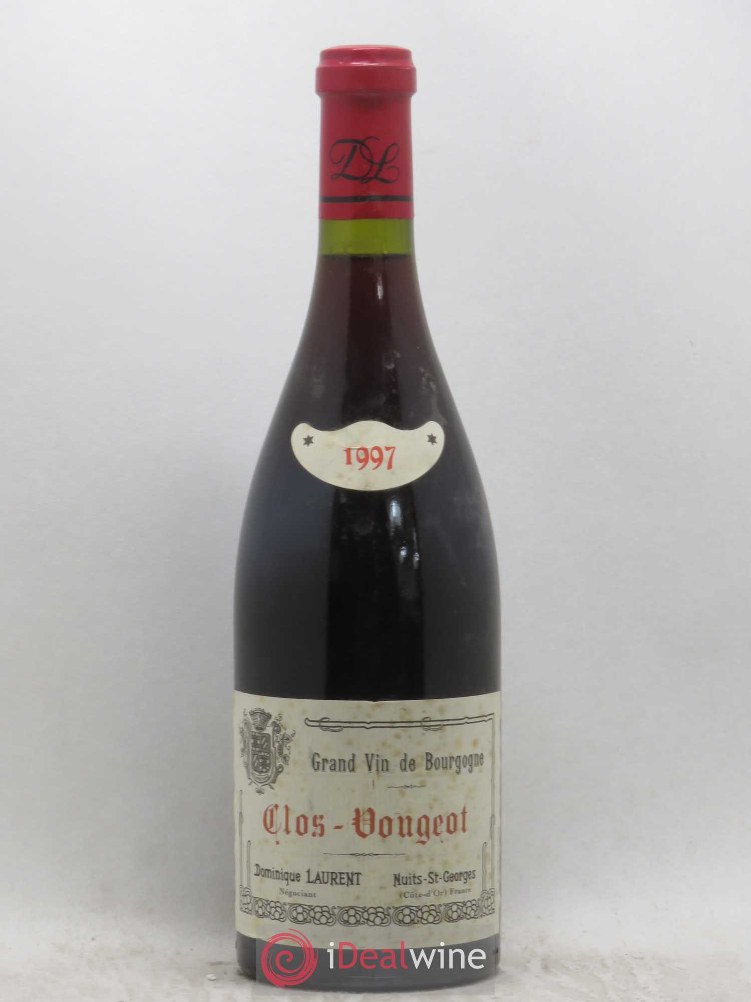 Clos de Vougeot Grand Cru Dominique Laurent 1997 - Lot de 1 bouteille - 0